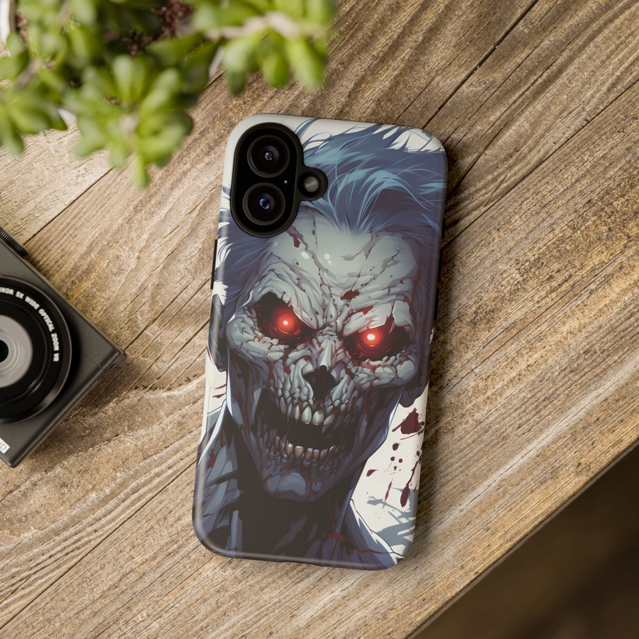 Zombie Horror Hexagon iPhone Case