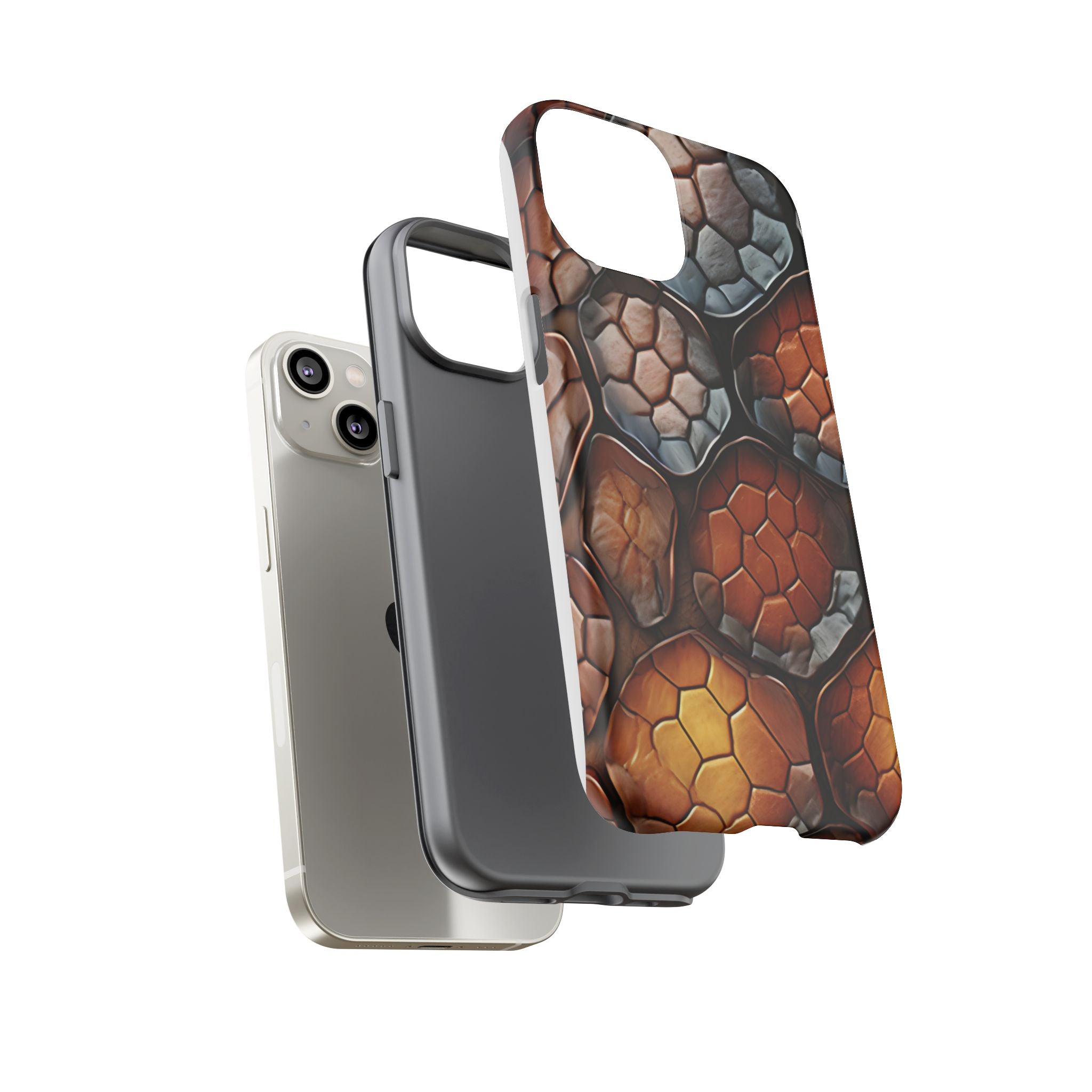 Reptilian Scales iPhone Case - 3D Texture