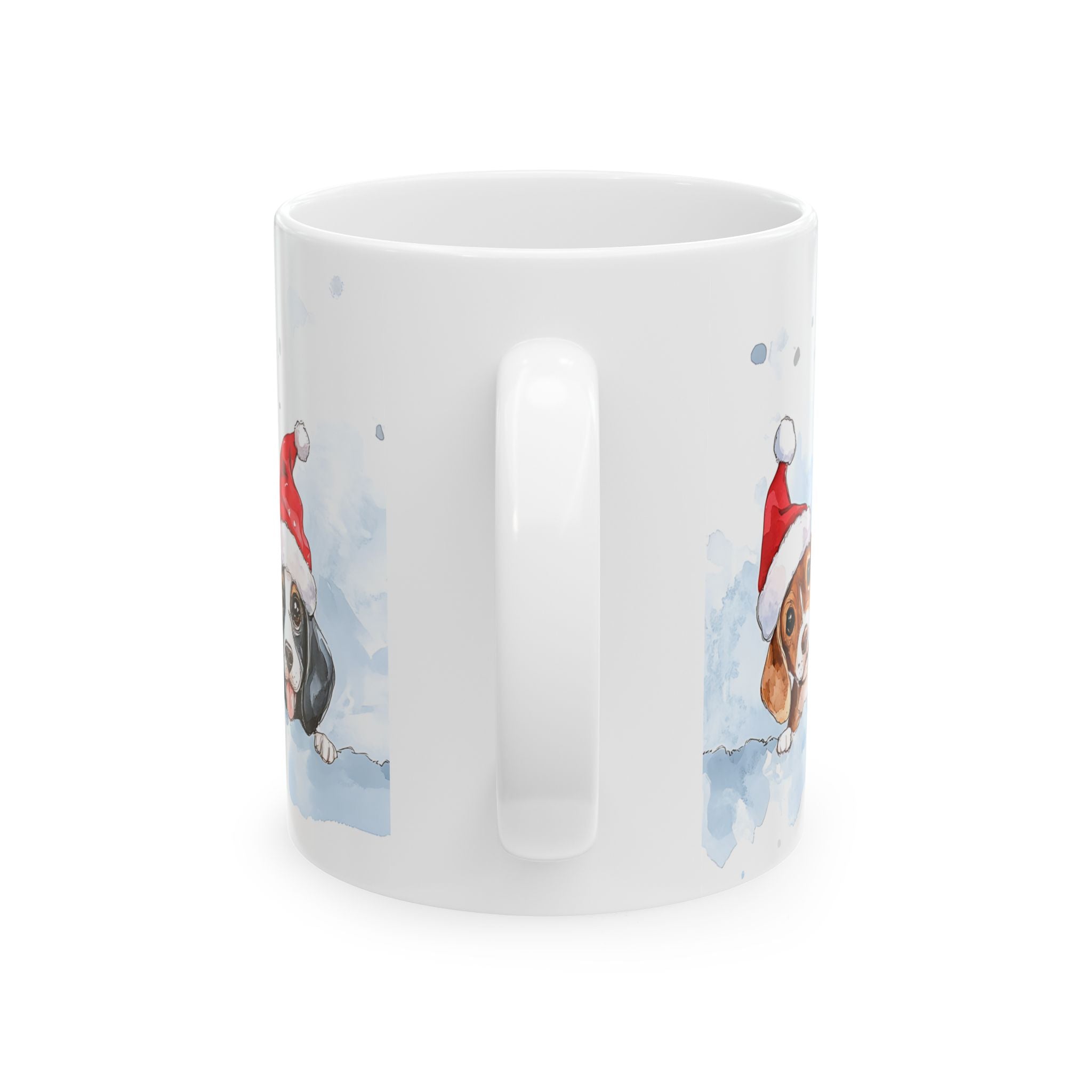 Beagle Puppy Christmas Mug