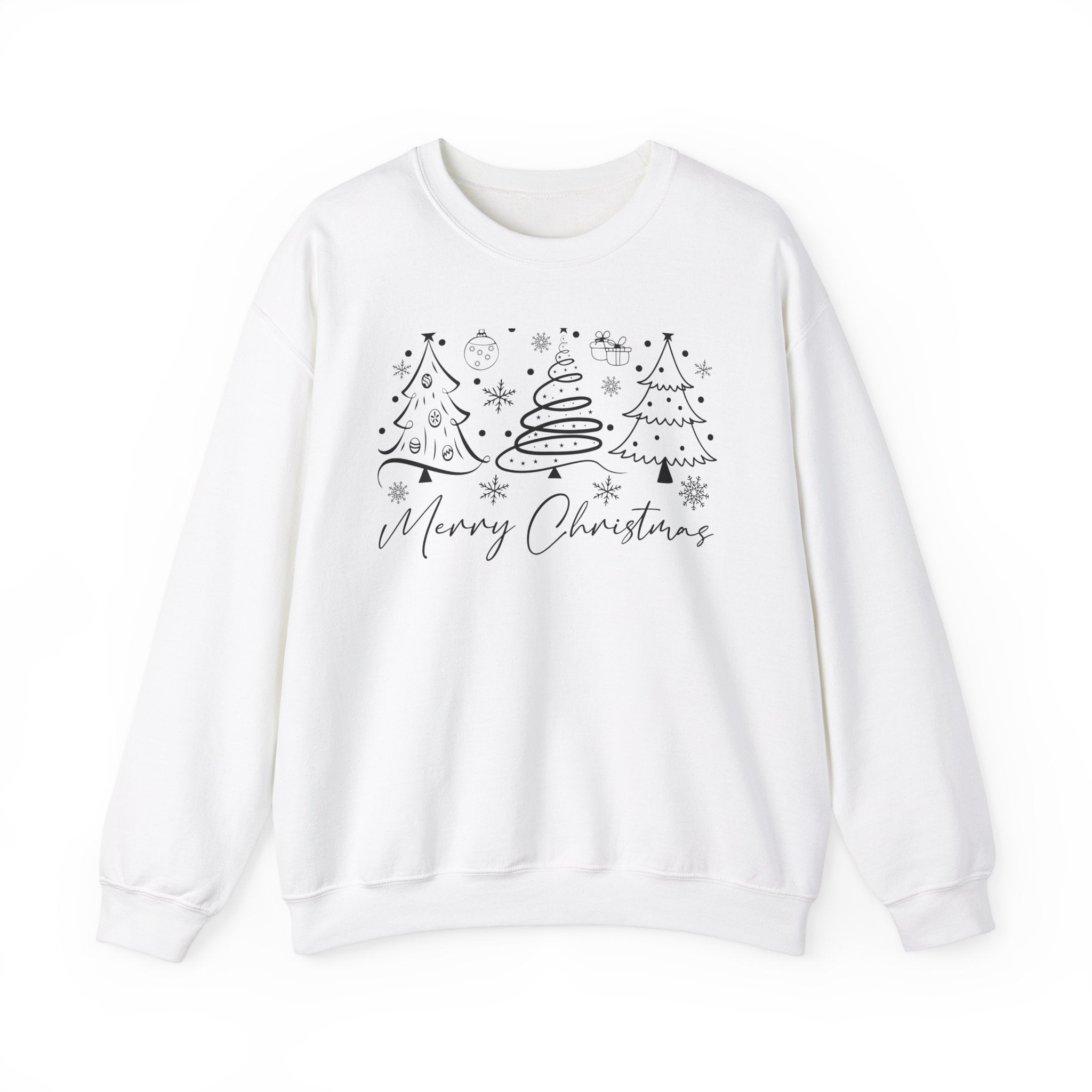 Minimalist Christmas Tree Sweatshirt