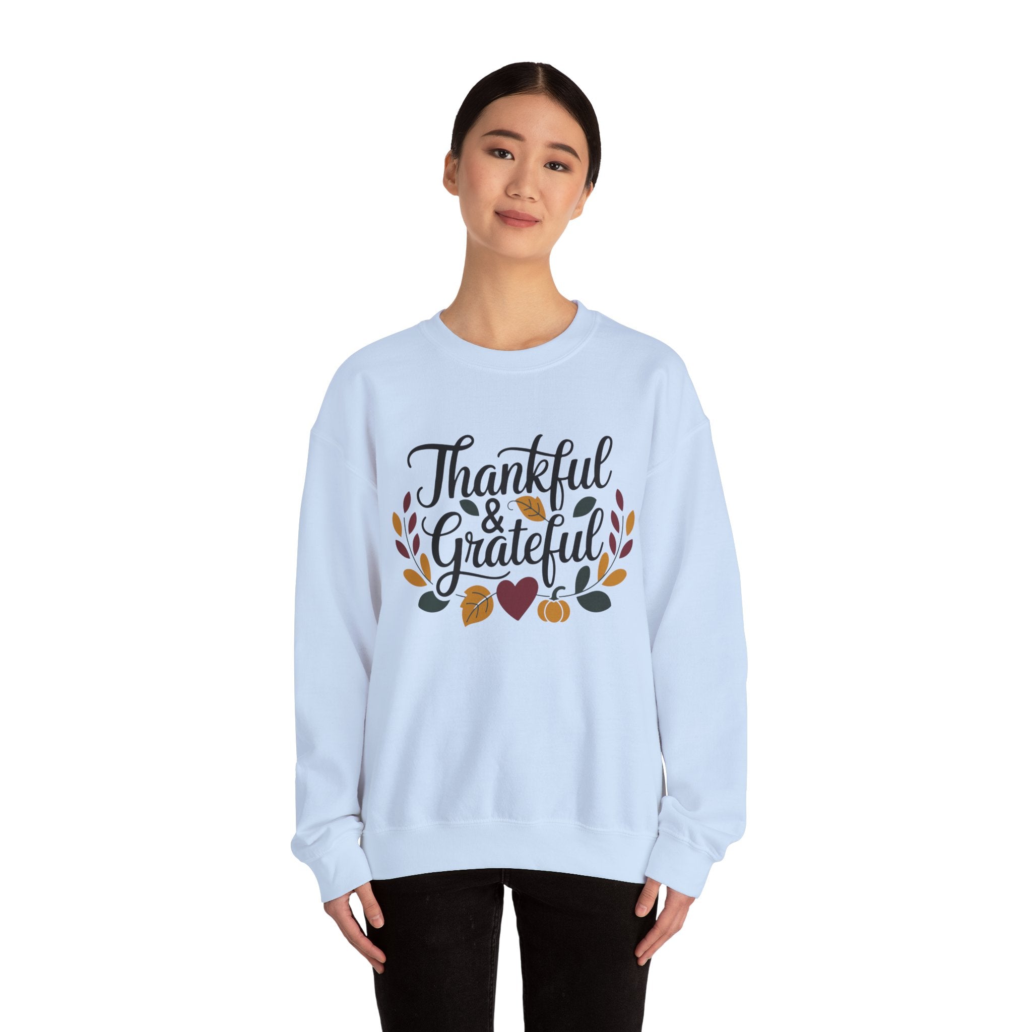 Gratitude Garland Thanksgiving Sweatshirt