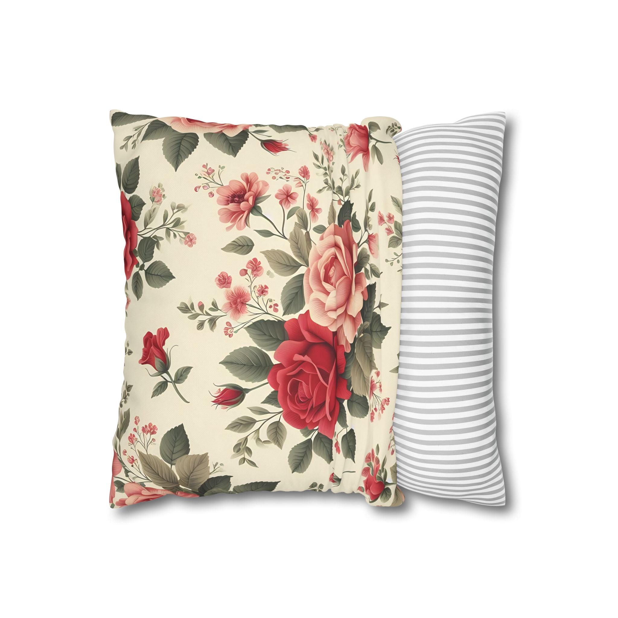 Vintage Rose Pillowcase - Floral Bedding