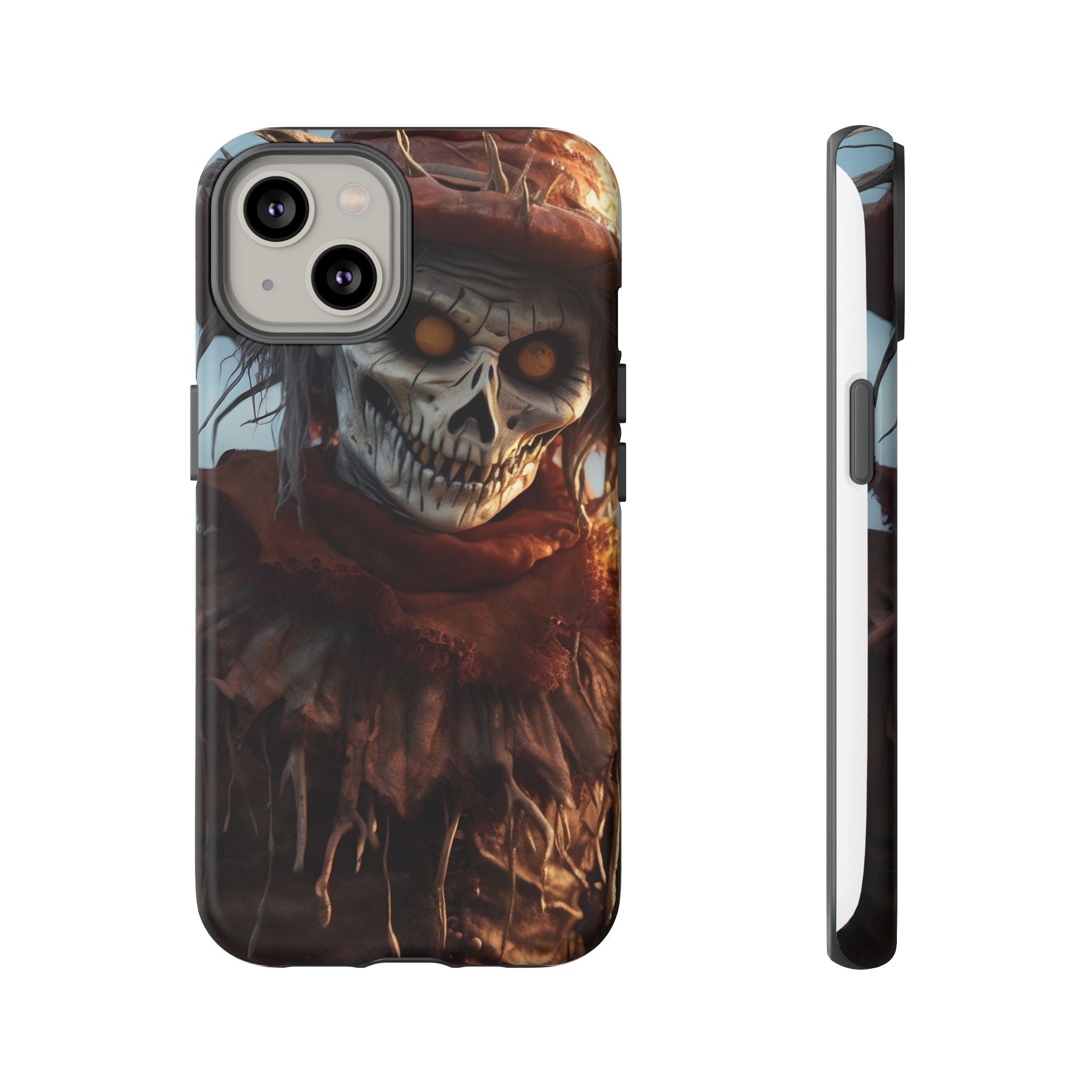 Creepy Scarecrow Hexagon iPhone Case