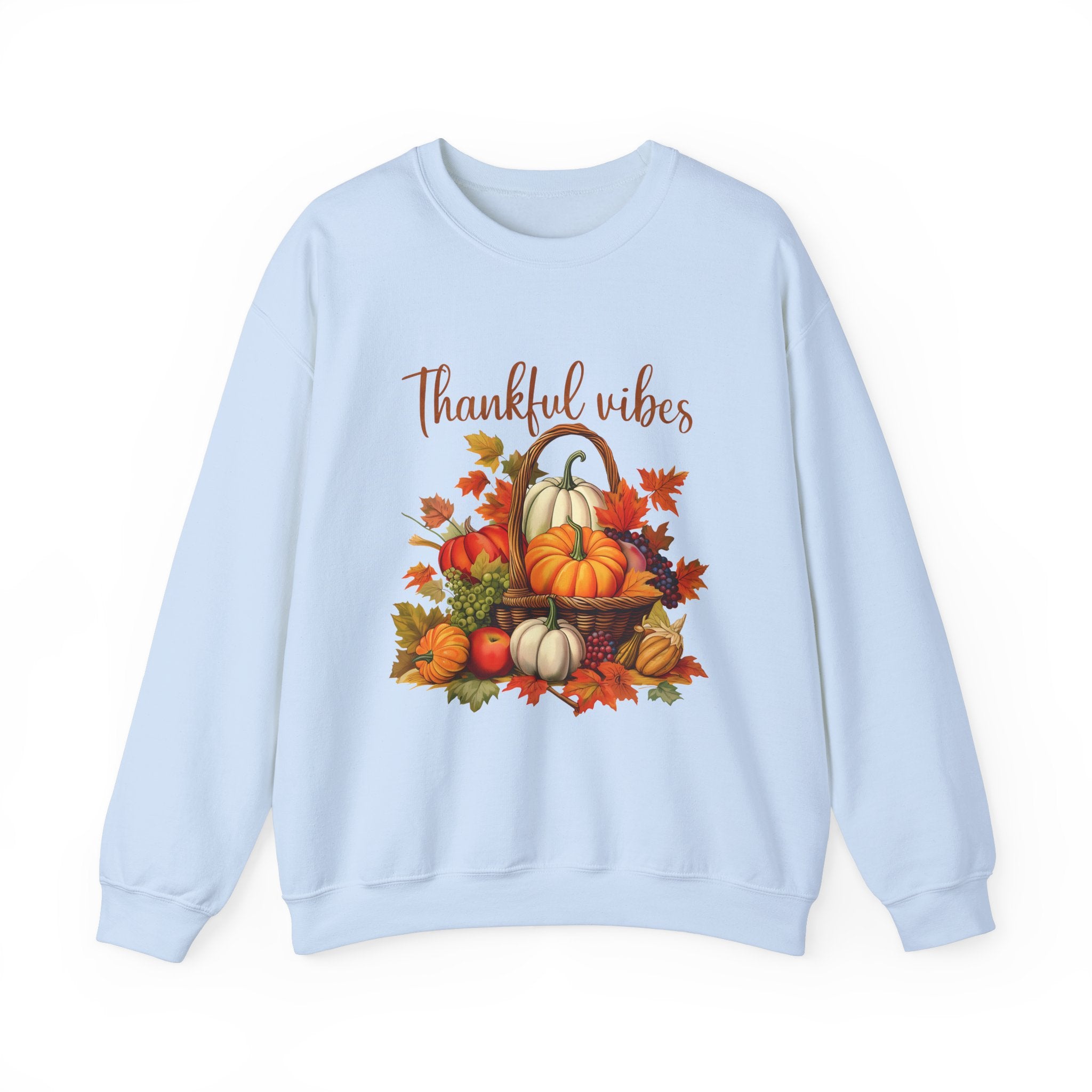 Thankful Vibes Autumn Harvest Sweatshirt