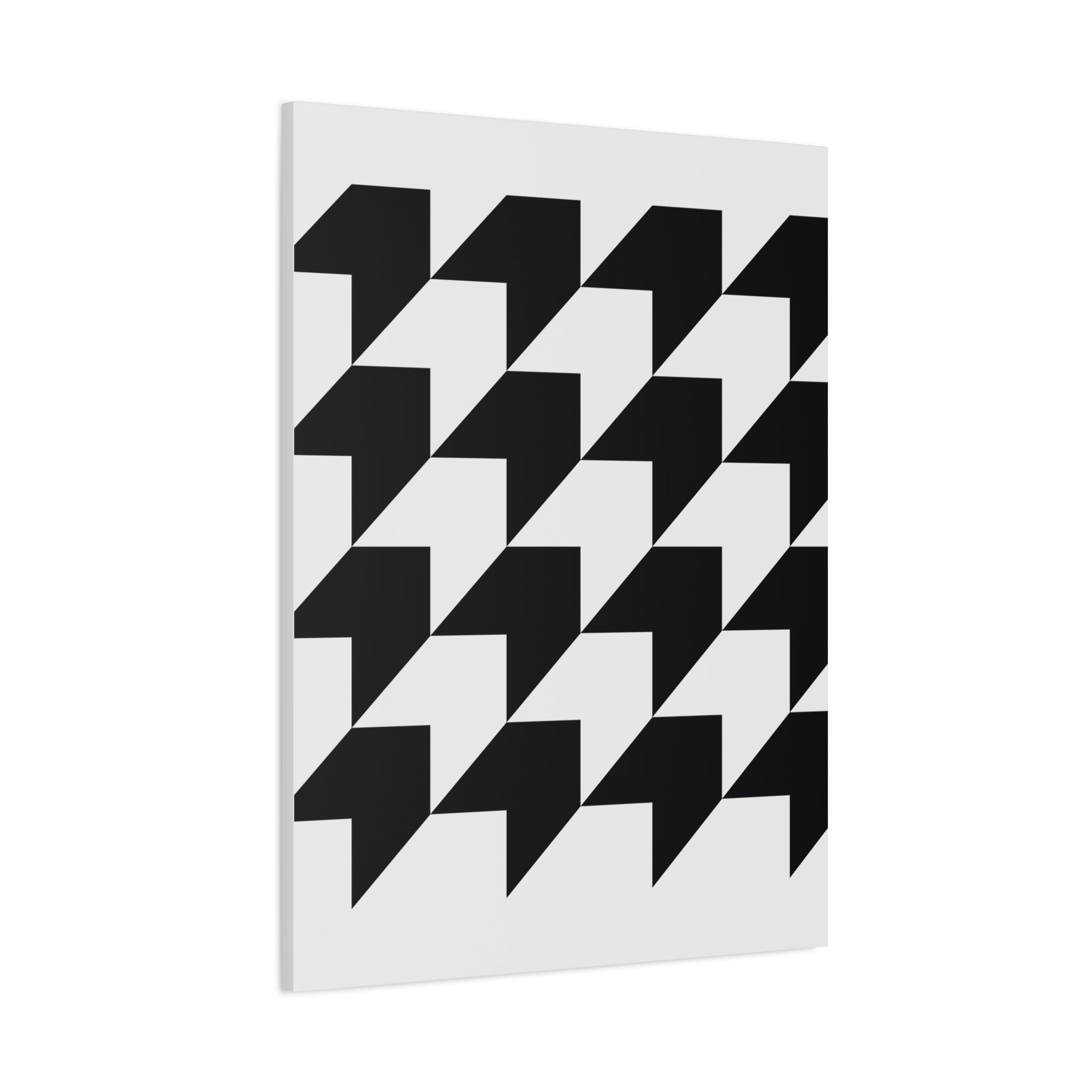 Geometric Arrow Canvas Art - Modern Minimalist