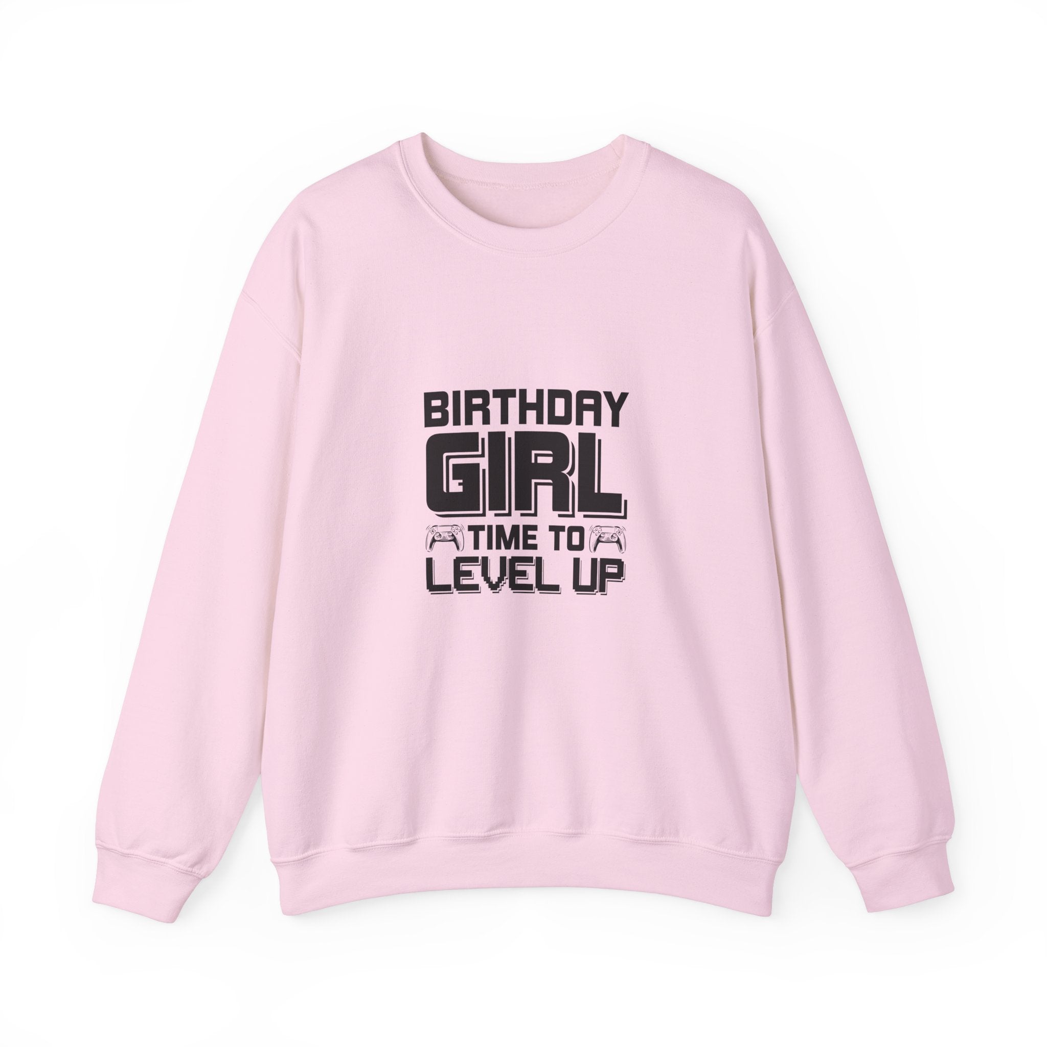 Birthday Girl Level Up Gamer Sweatshirt