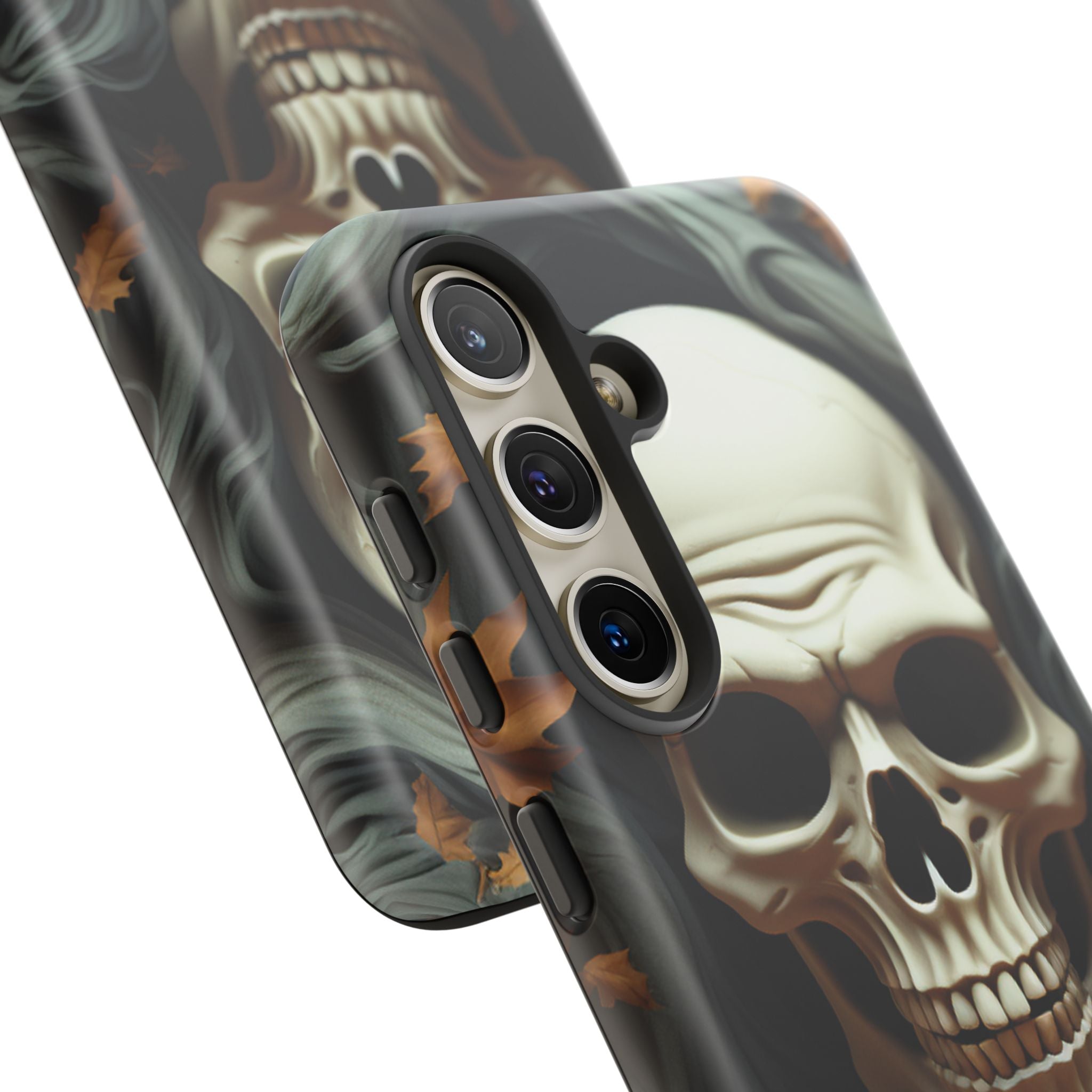 Spooky Skull Samsung Case: Halloween Edition