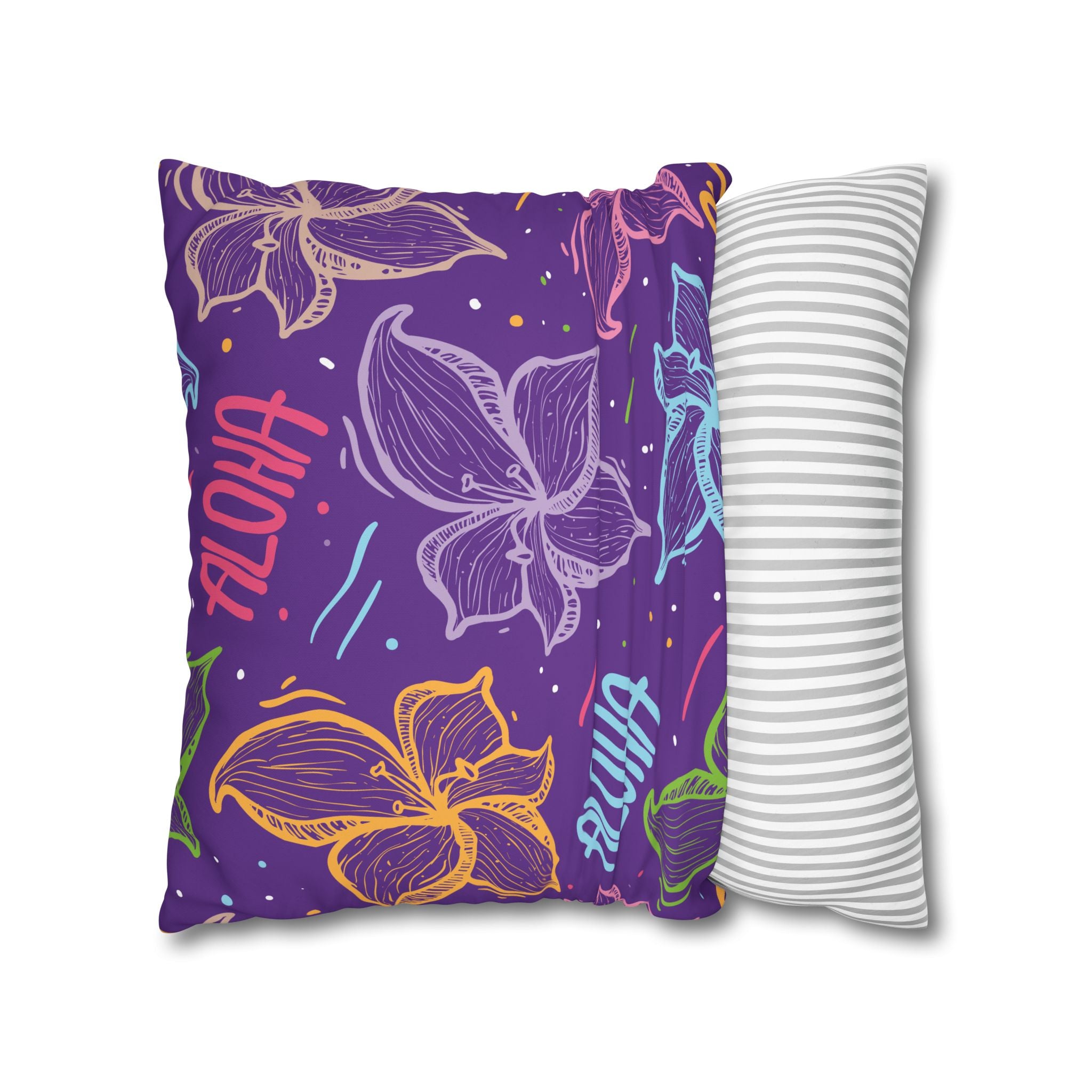 Aloha Lily Pillowcase - Tropical Floral