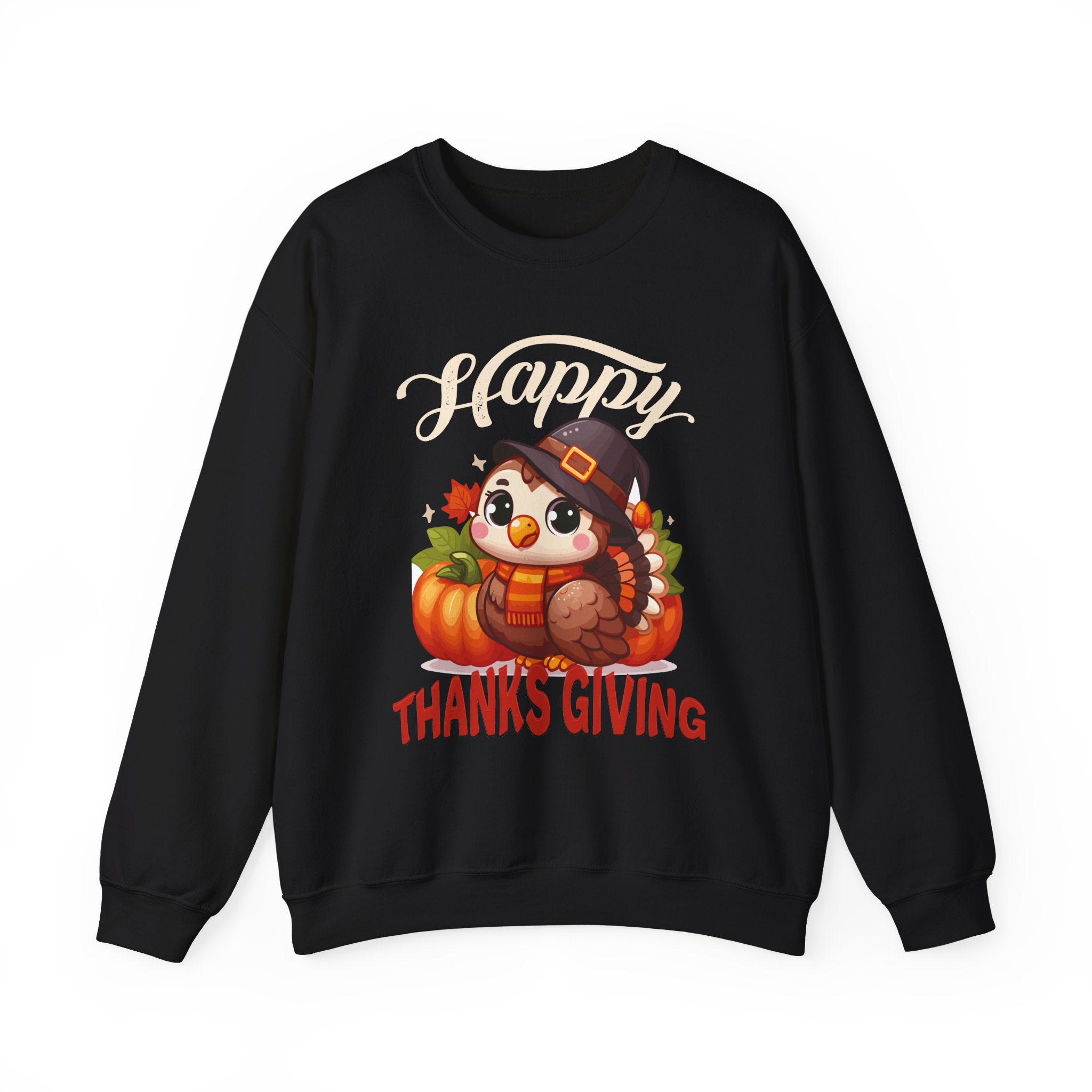 Cute Owl Thanksgiving Sweatshirt