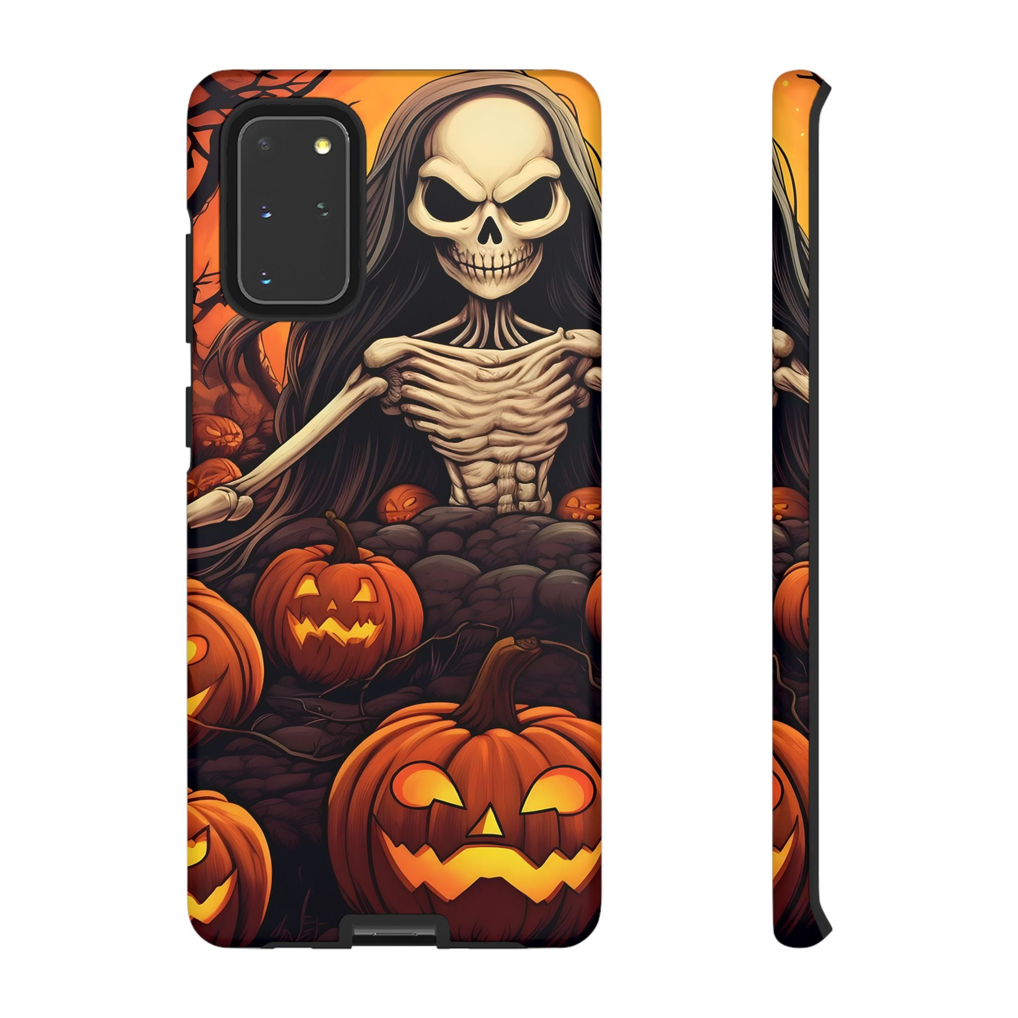 Spooky Skeleton Halloween Samsung Case