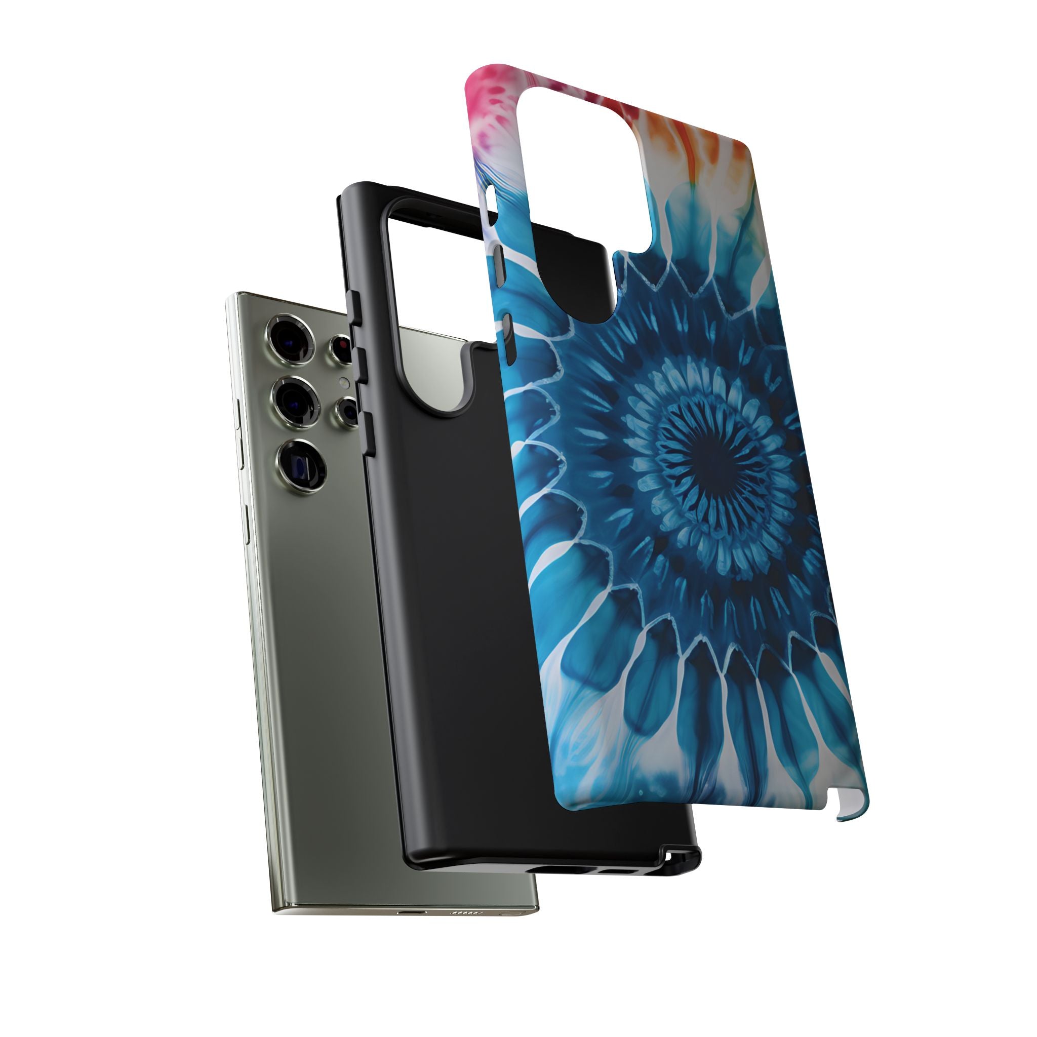 Cosmic Mandala Tie-Dye Samsung Case