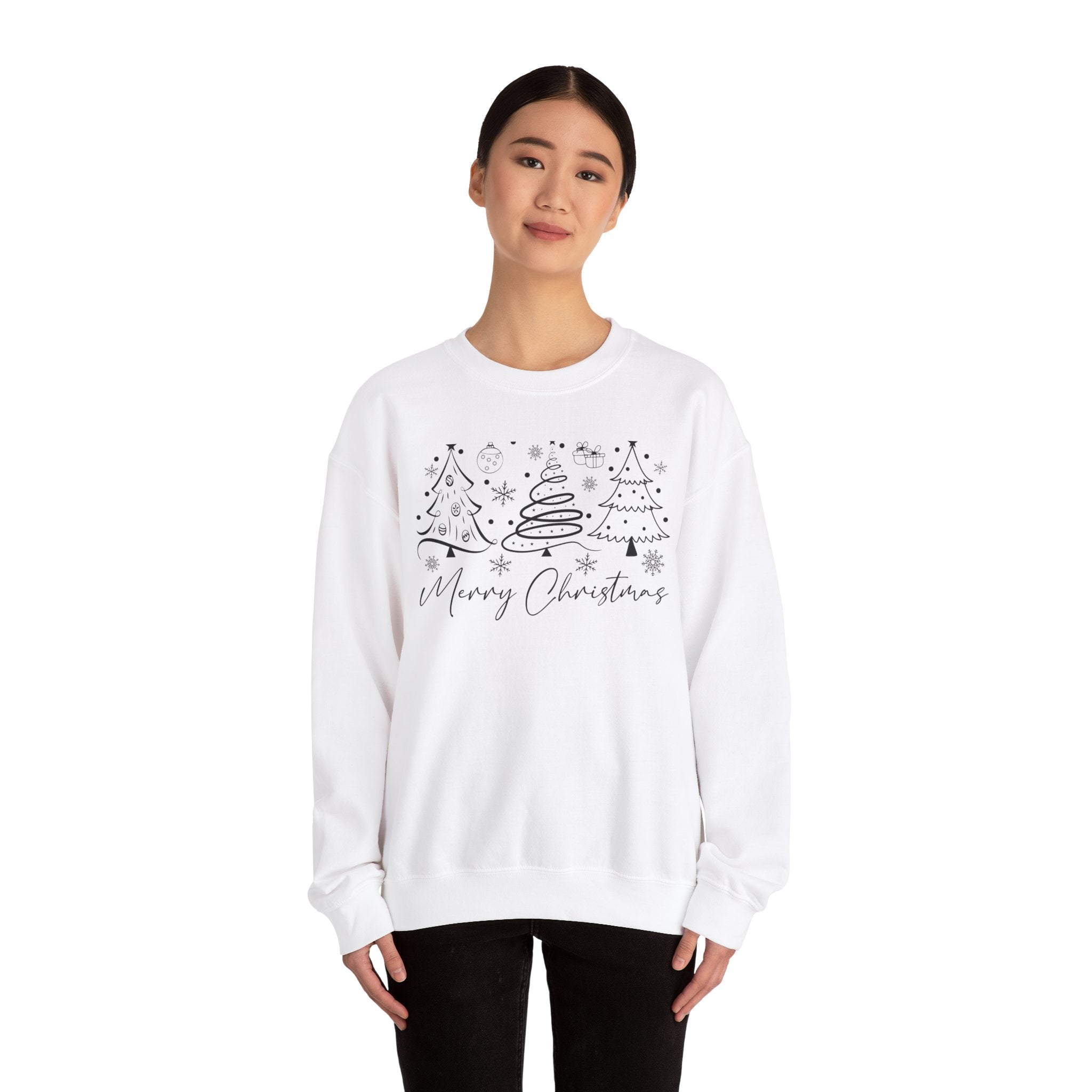 Minimalist Christmas Tree Sweatshirt