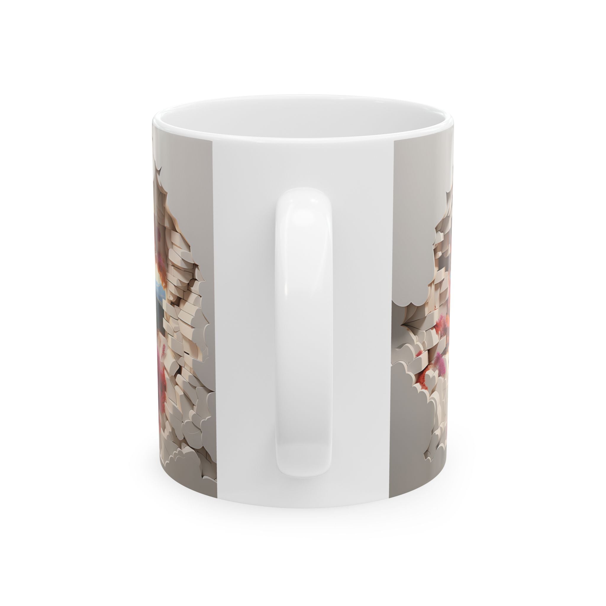 Autumn Portal Mug: Dreamy Fall Scene