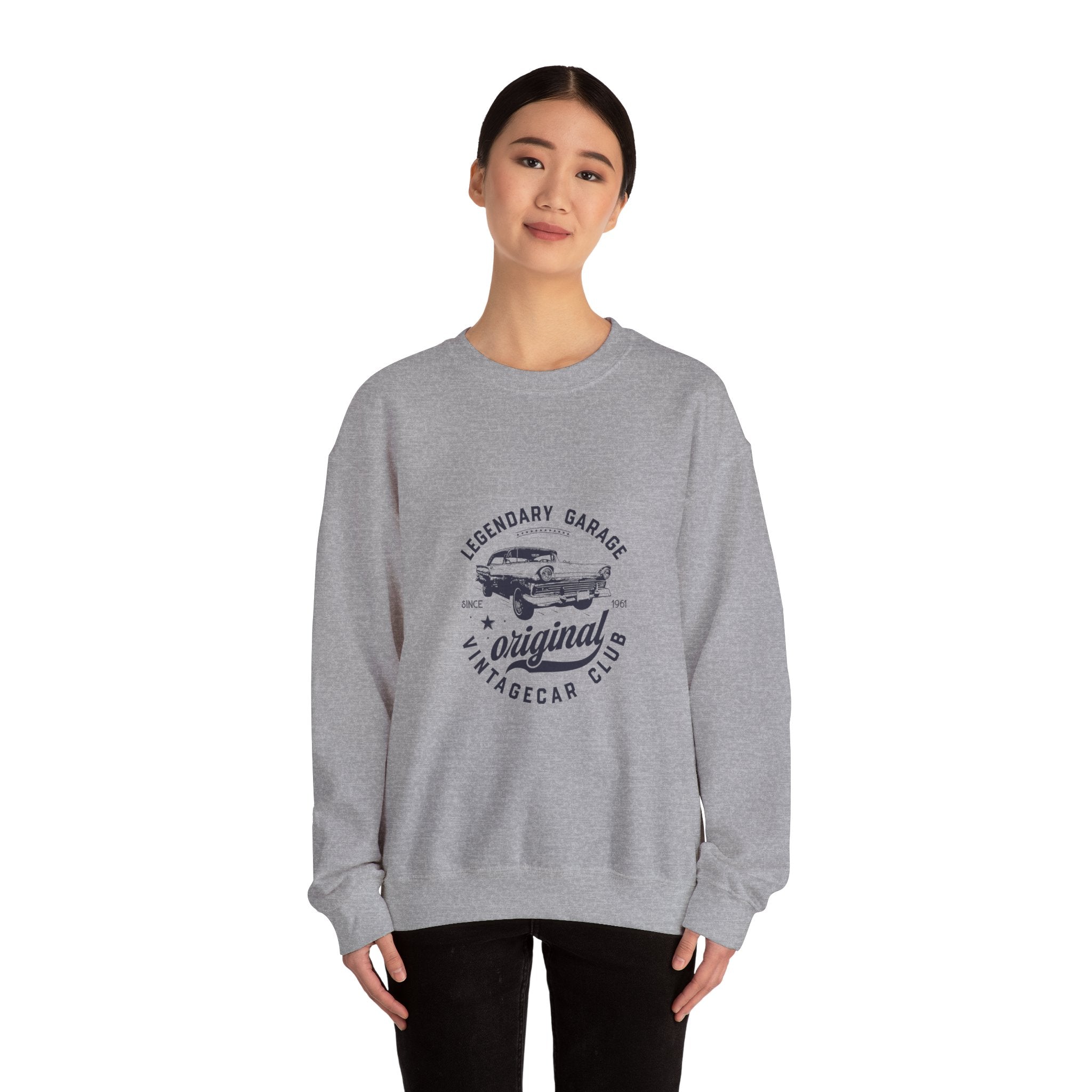 Legendary Garage Vintage Car Club Sweatshirt