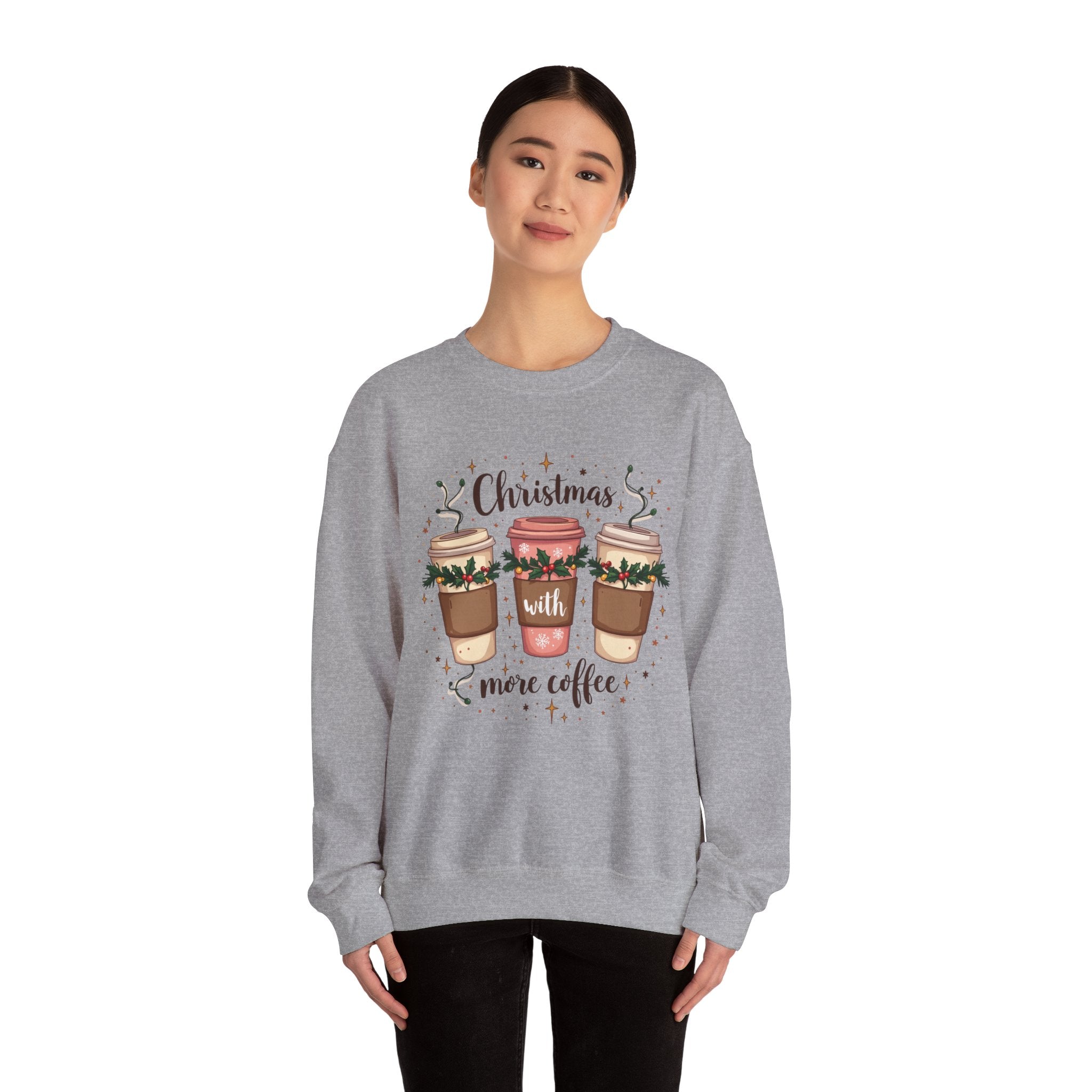 Cozy Christmas Coffee Sweatshirt