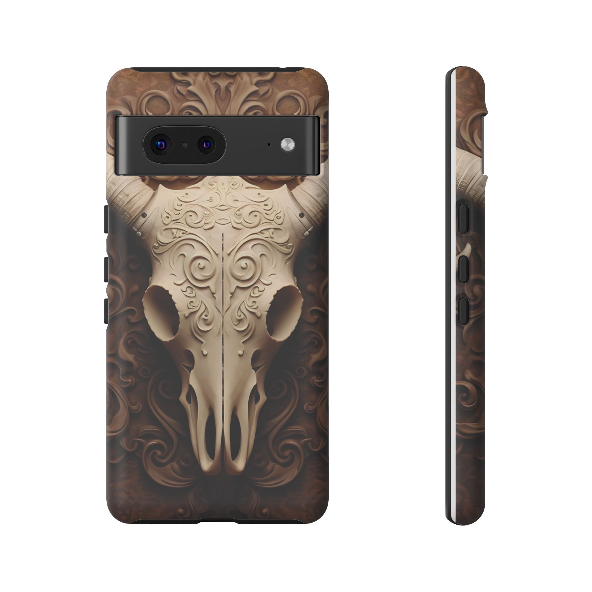 Baroque Ram Skull Google Pixel Case (All Models)