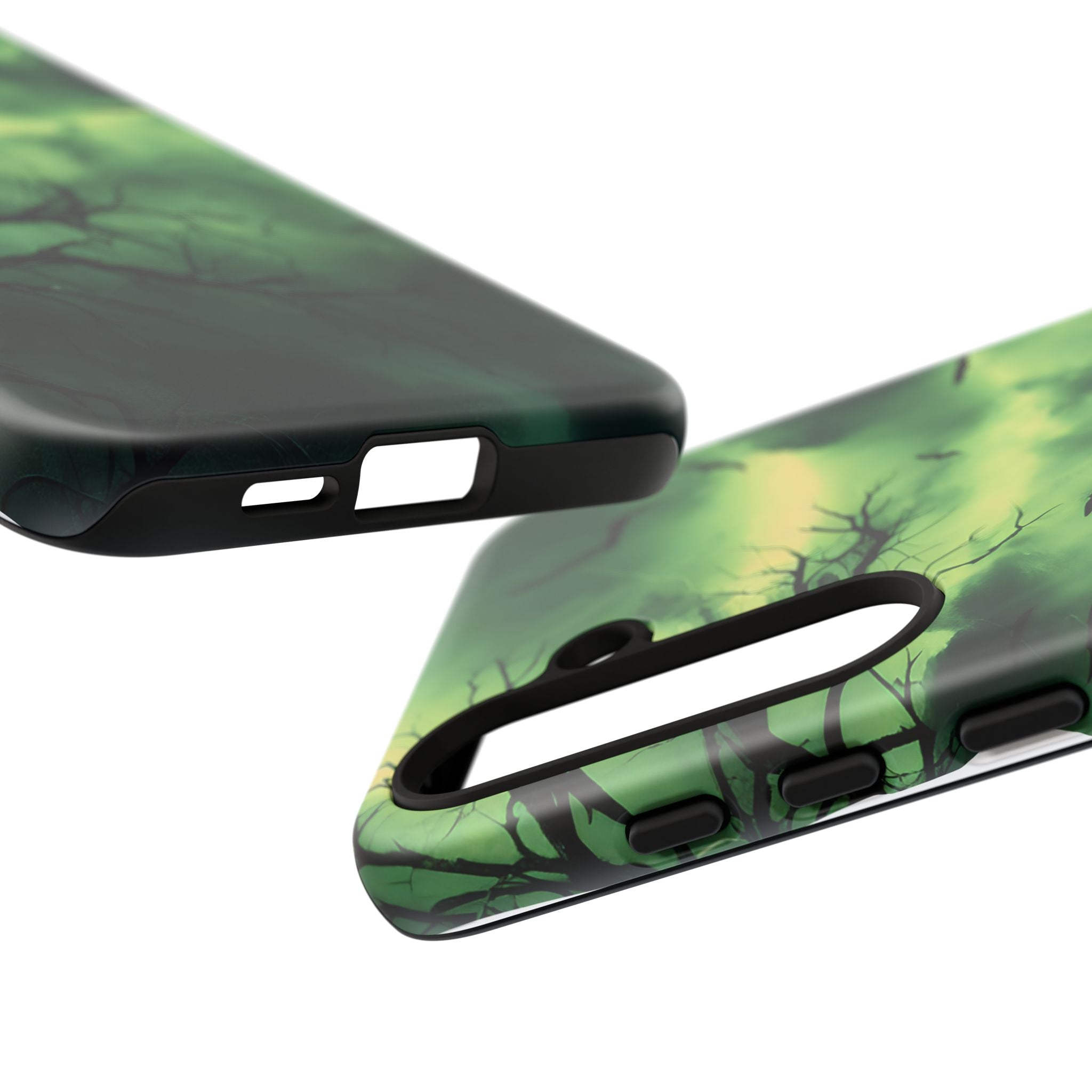 Gothic Green Forest Samsung Case