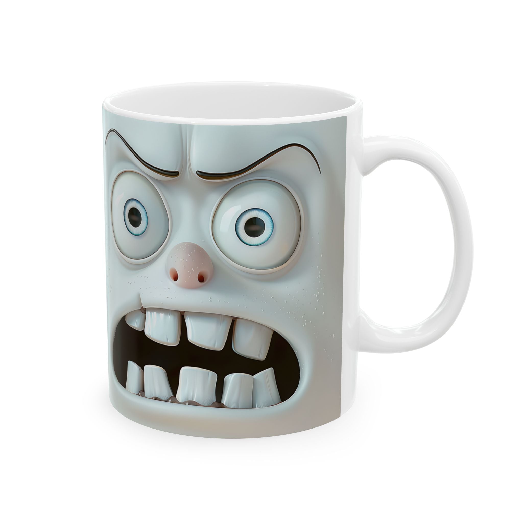 Screaming Faces Mugs - Funny Coffee Cup