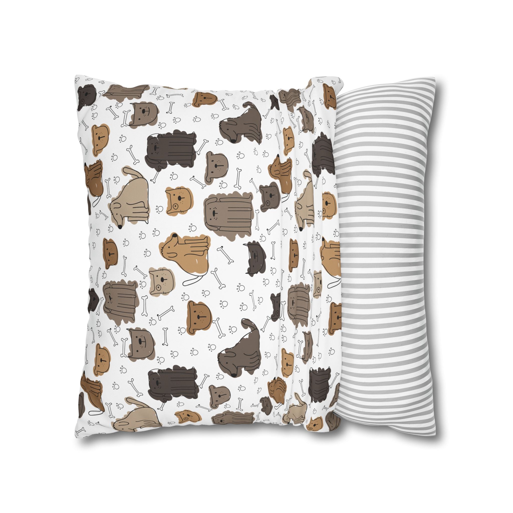 Cute Dog & Cat Pillowcase for Kids