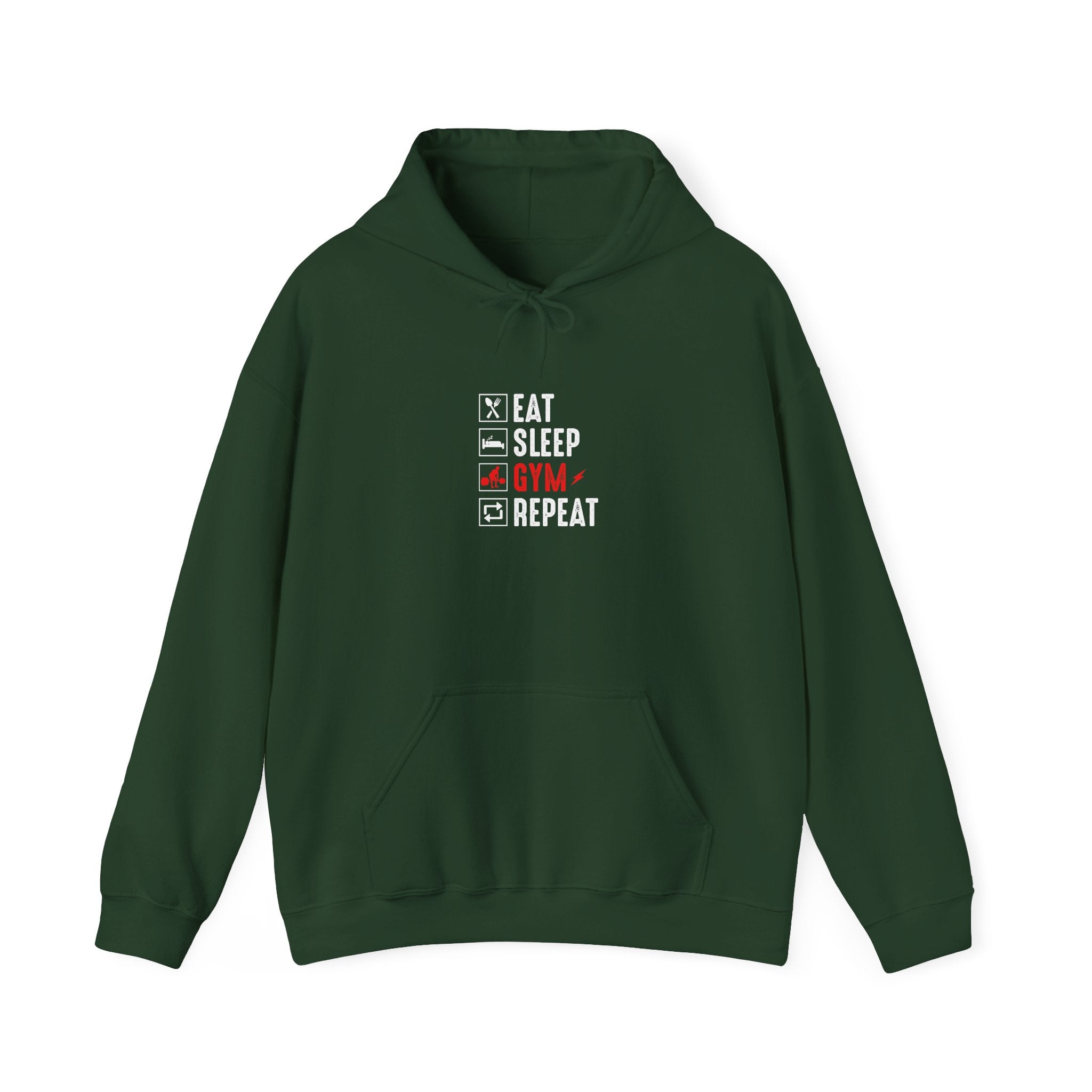 Eat Sleep Gym Repeat Hoodie