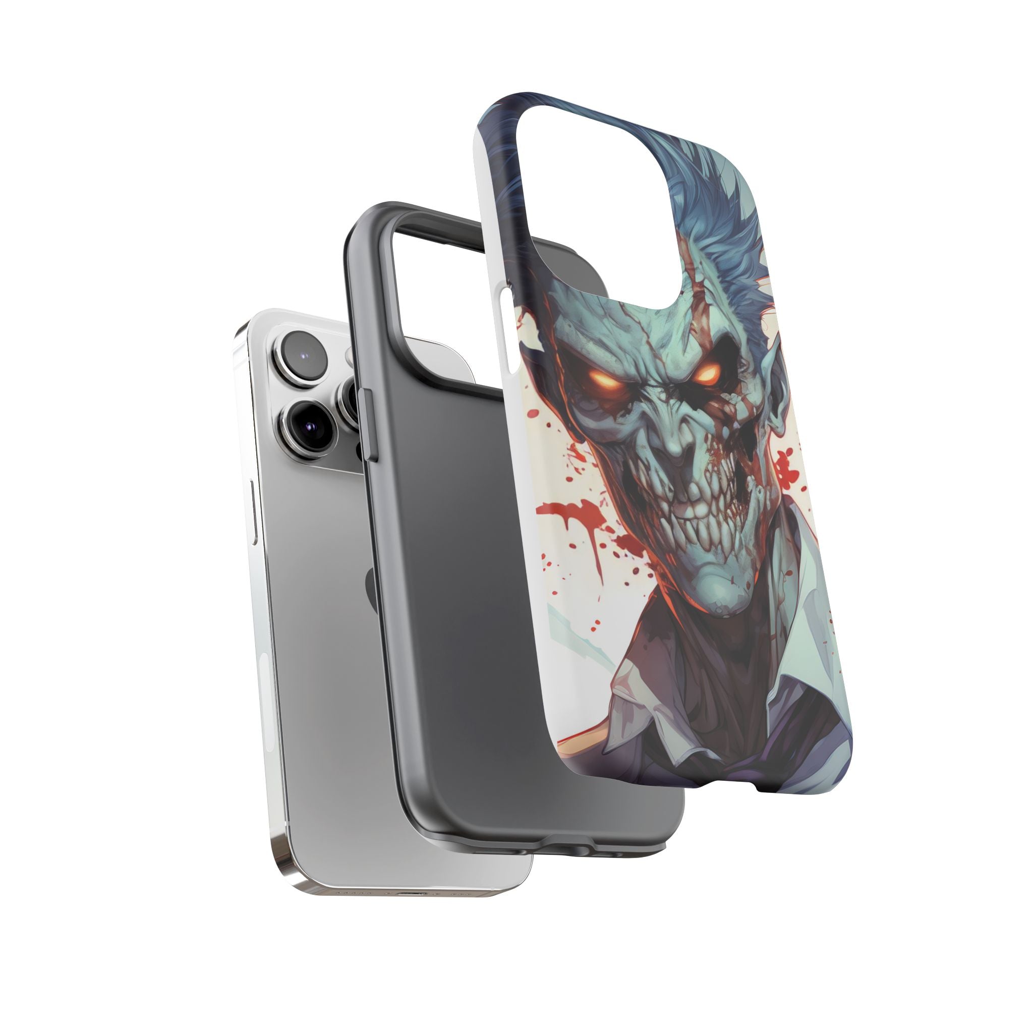 Zombie Elegance Hexagon iPhone Case