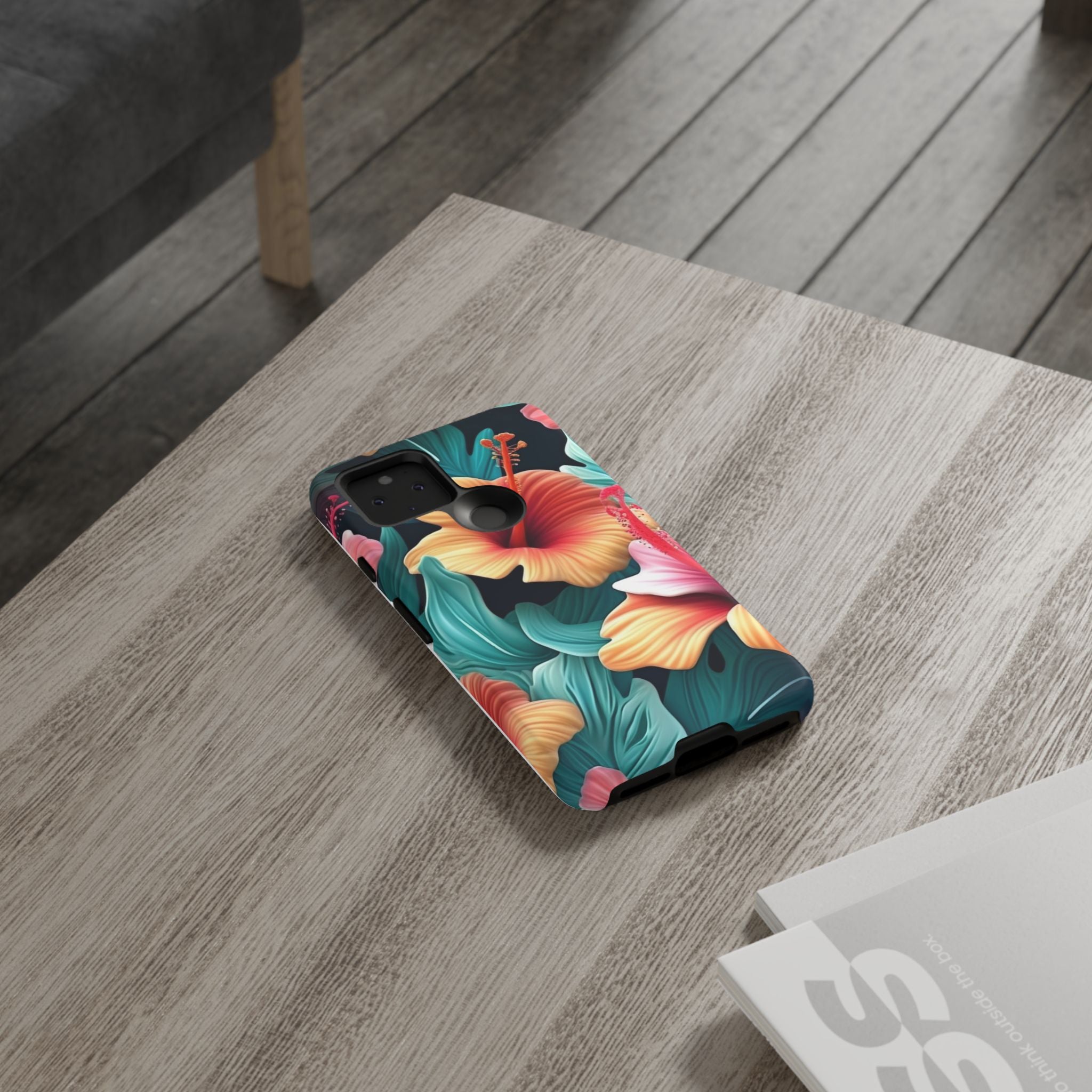 Vibrant Hibiscus Google Pixel Case (All Models)