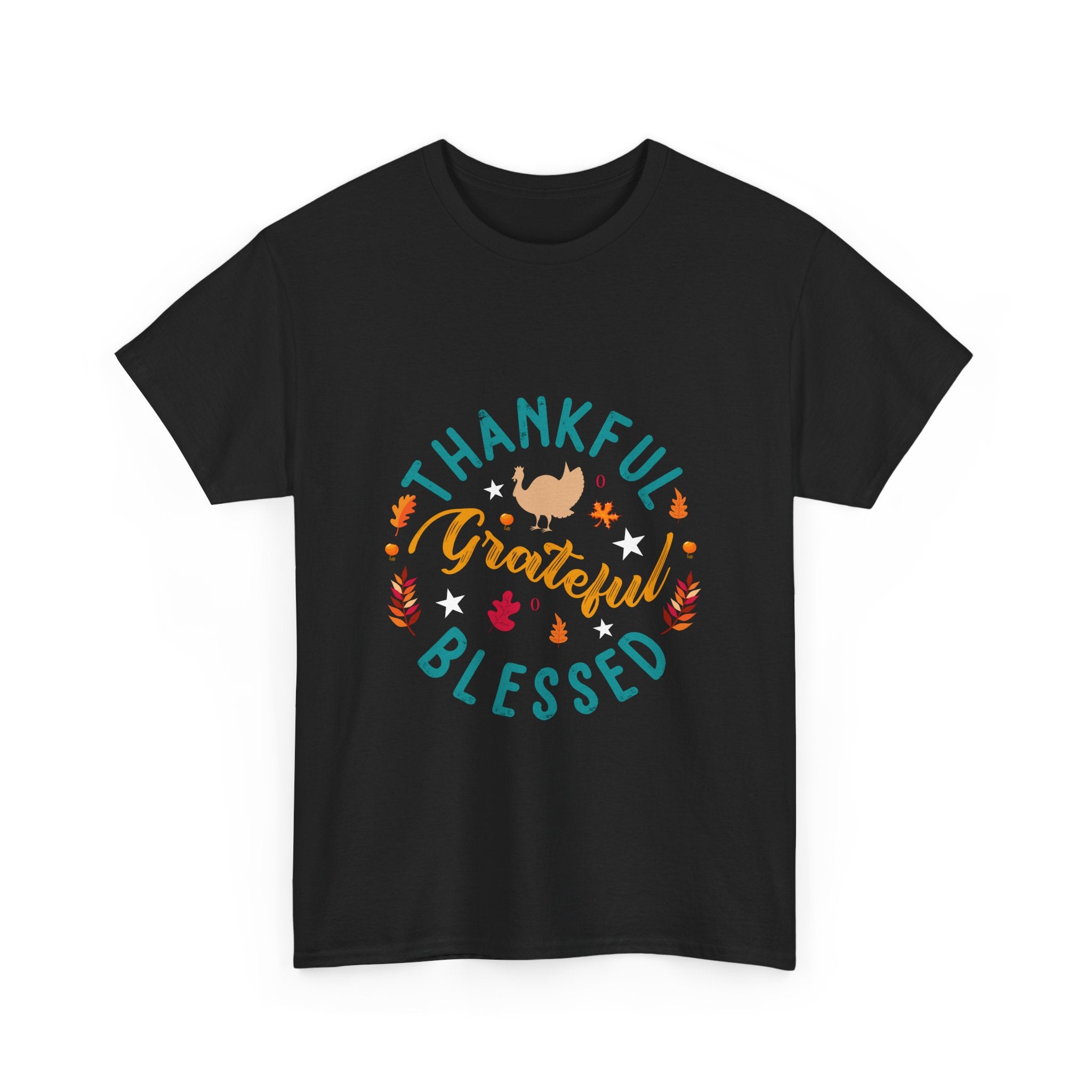 Thanksgiving Grateful Blessed T-Shirt