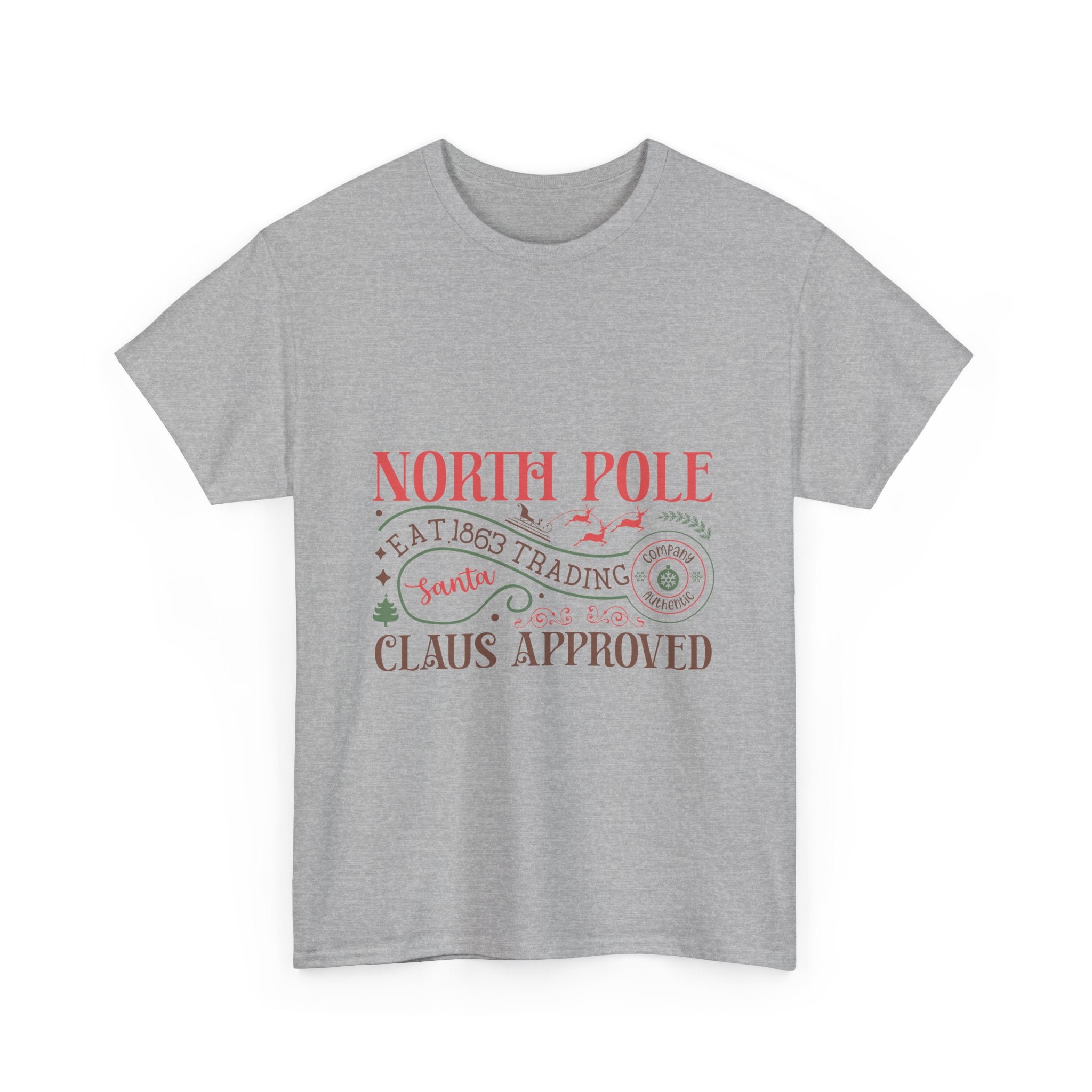 North Pole Eat.1863 Santa Claus T-Shirt