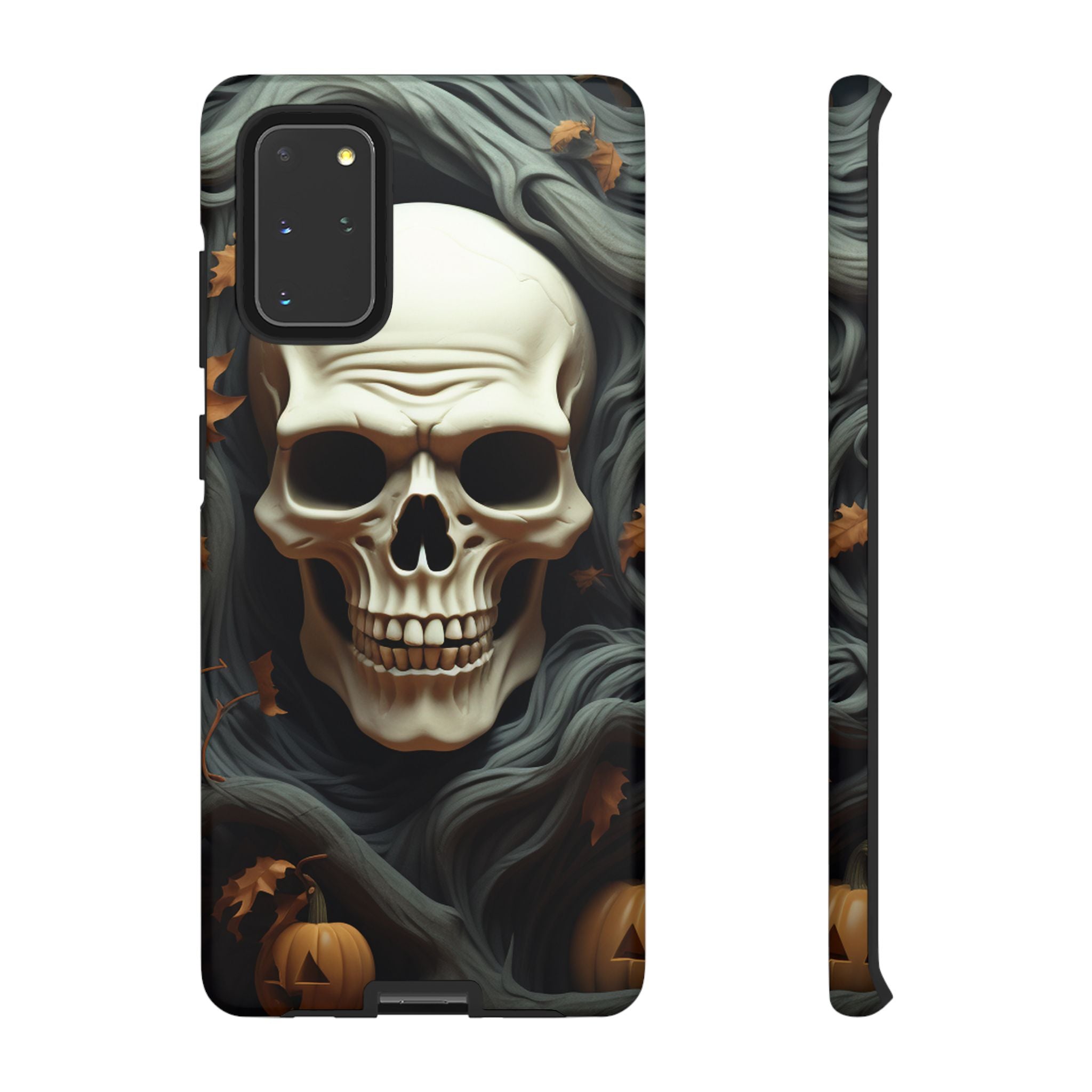 Spooky Skull Samsung Case: Halloween Edition