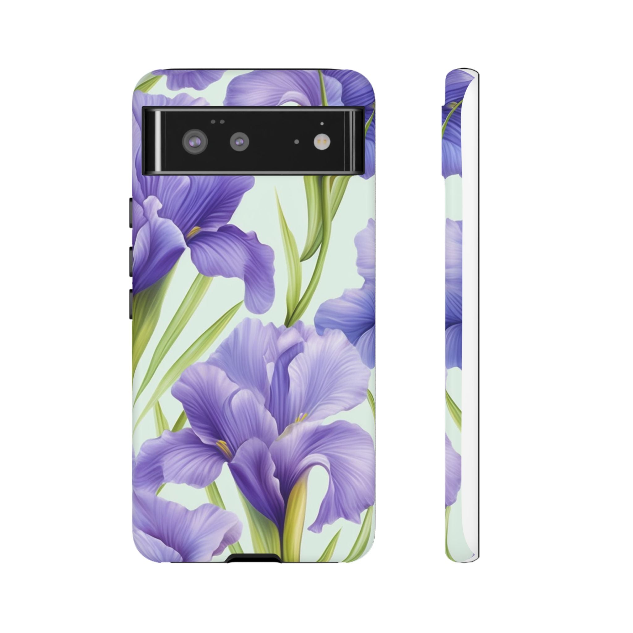 Elegant Purple Iris Google Pixel Case (All Models)