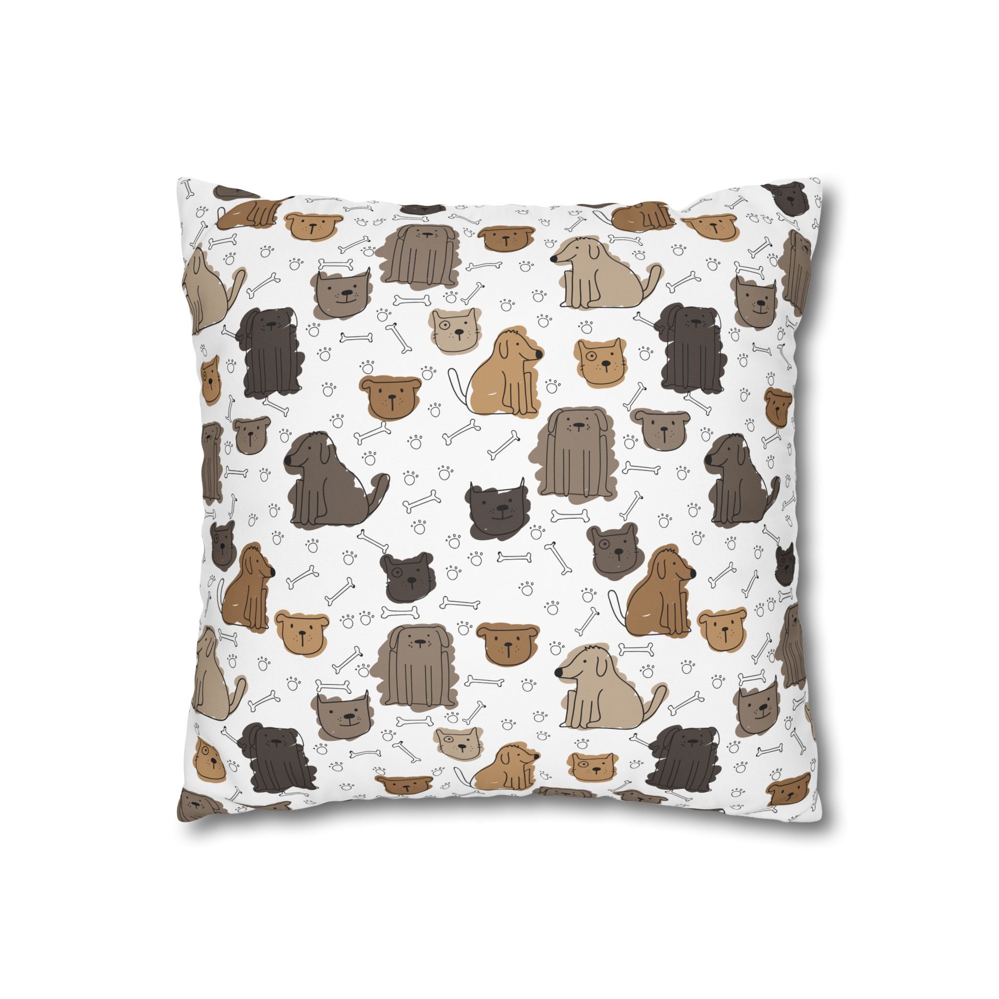 Cute Dog & Cat Pillowcase for Kids