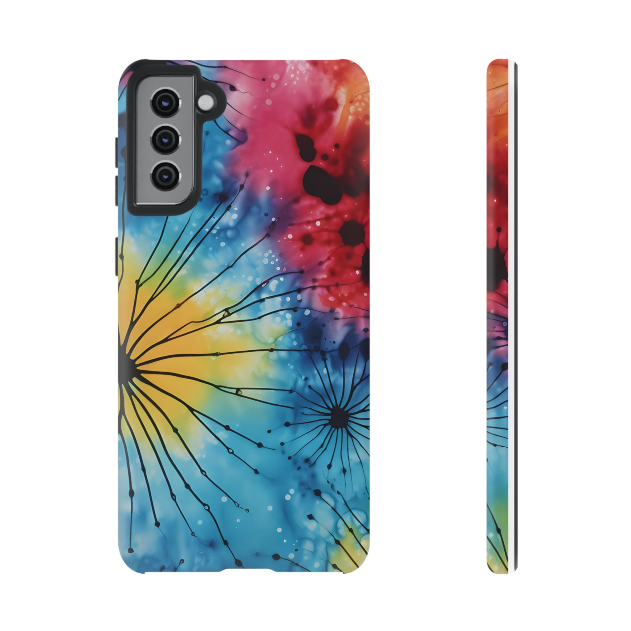 Cosmic Bloom Abstract Samsung Case