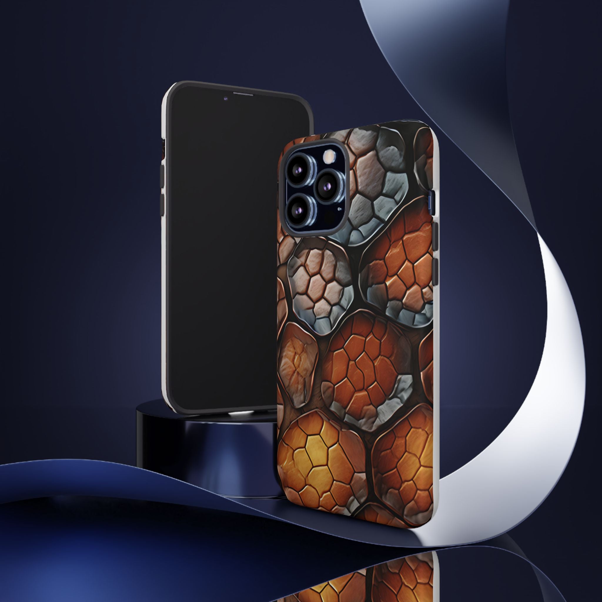 Reptilian Scales iPhone Case - 3D Texture