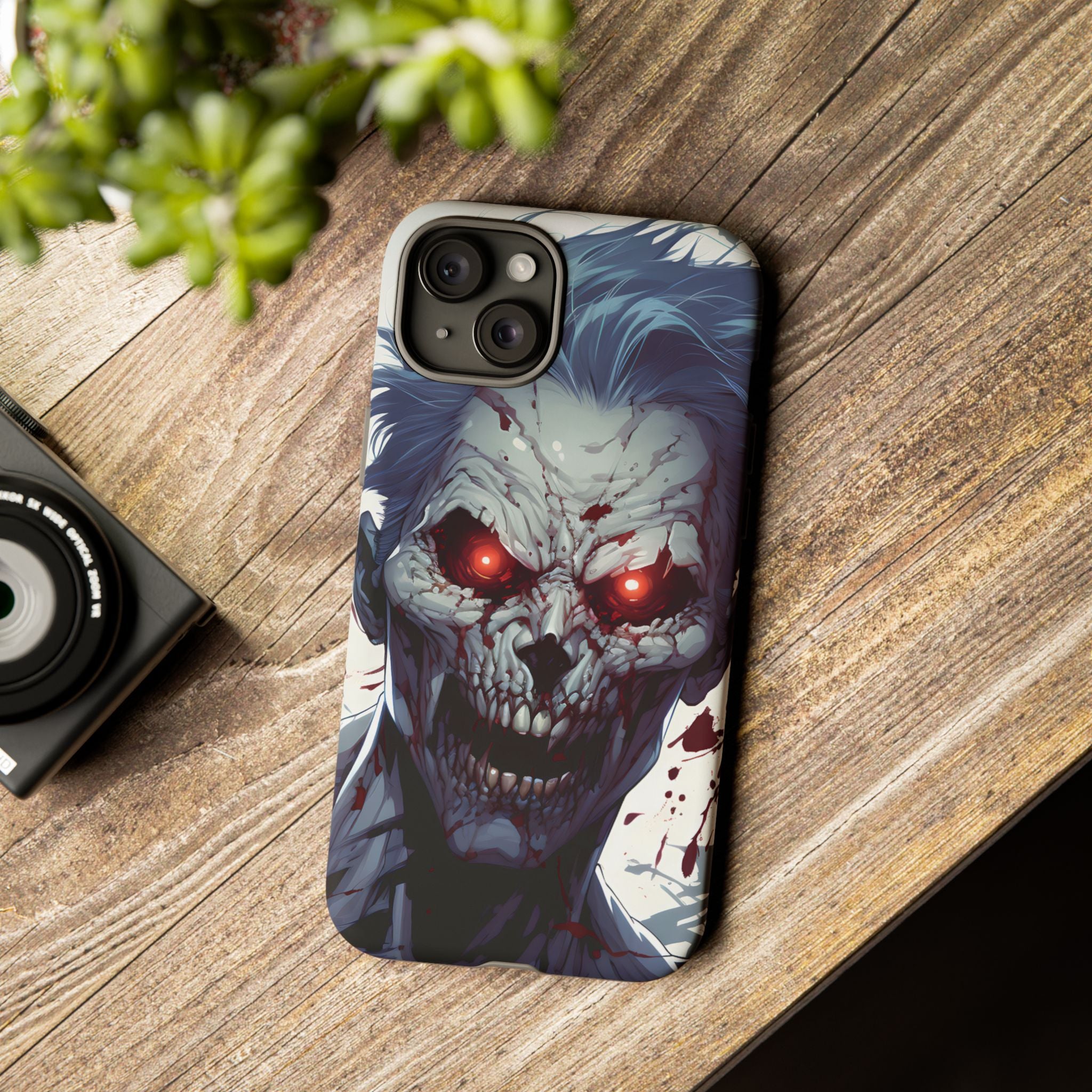 Zombie Horror Hexagon iPhone Case