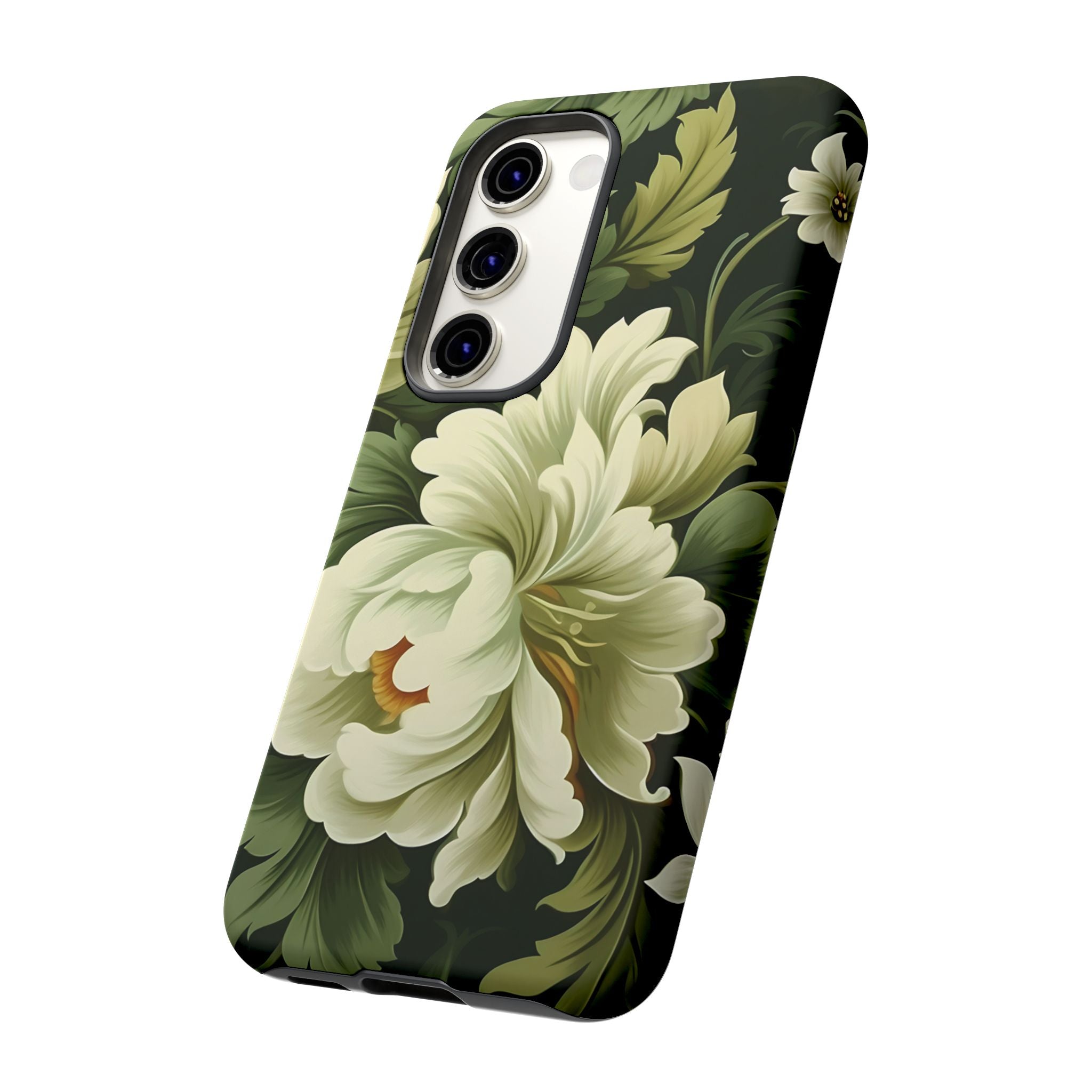 Opulent Floral Samsung Case - Dark Green