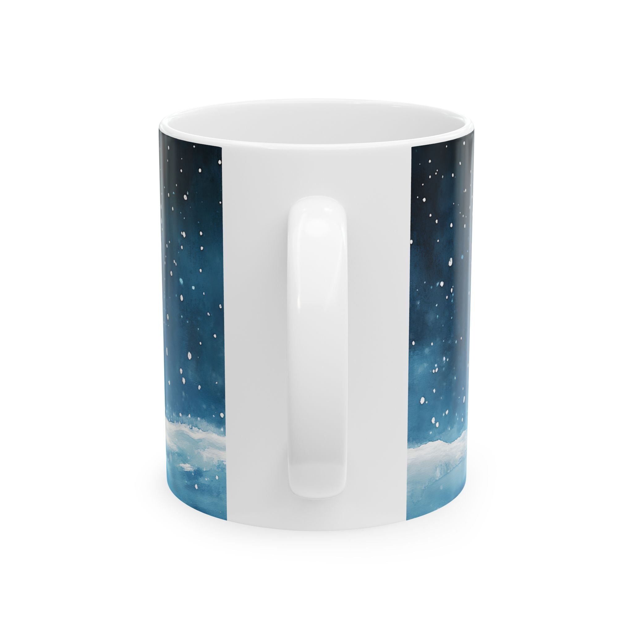 Santa Beluga Whale Holiday Mug