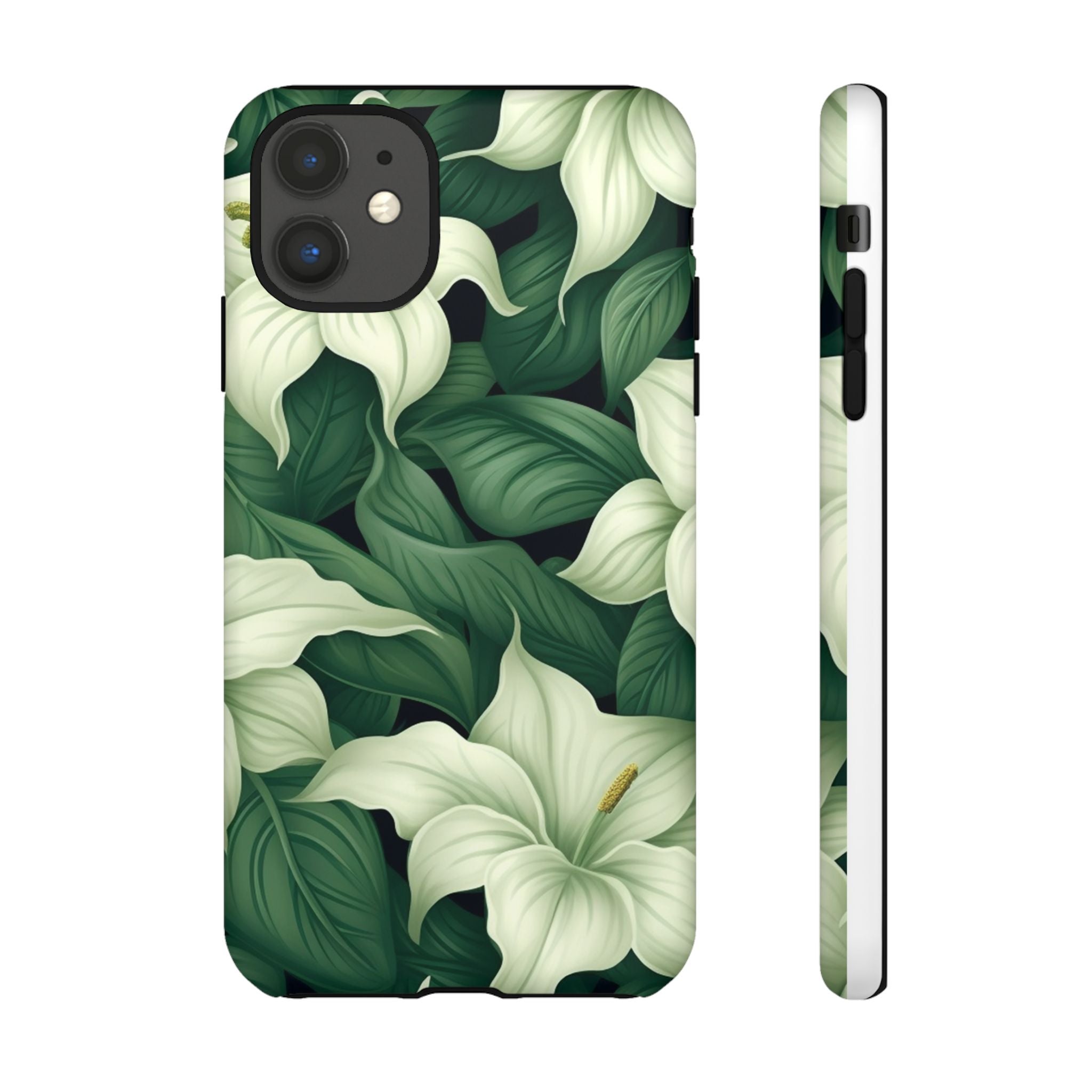 Luxurious Lily iPhone Case - Hexagon Stone