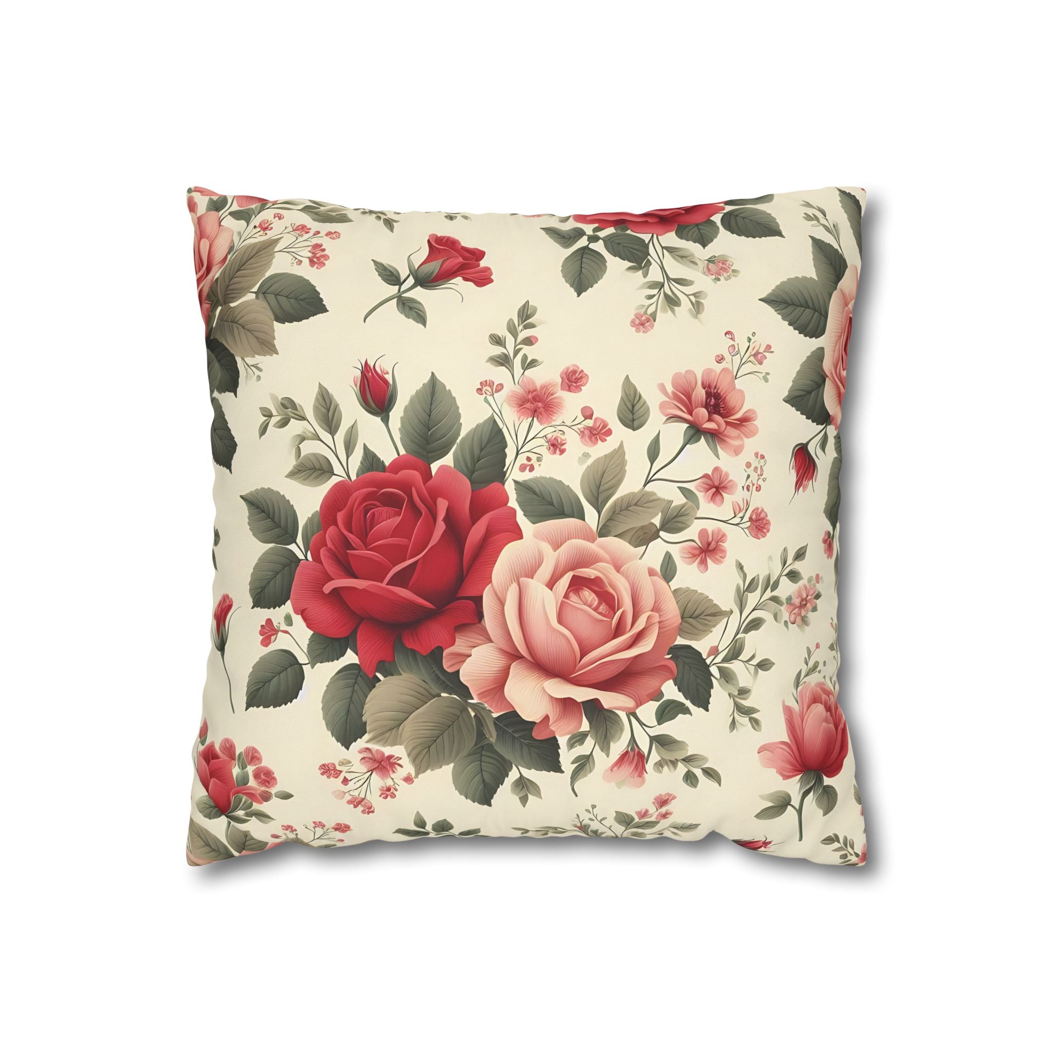 Vintage Rose Pillowcase - Floral Bedding