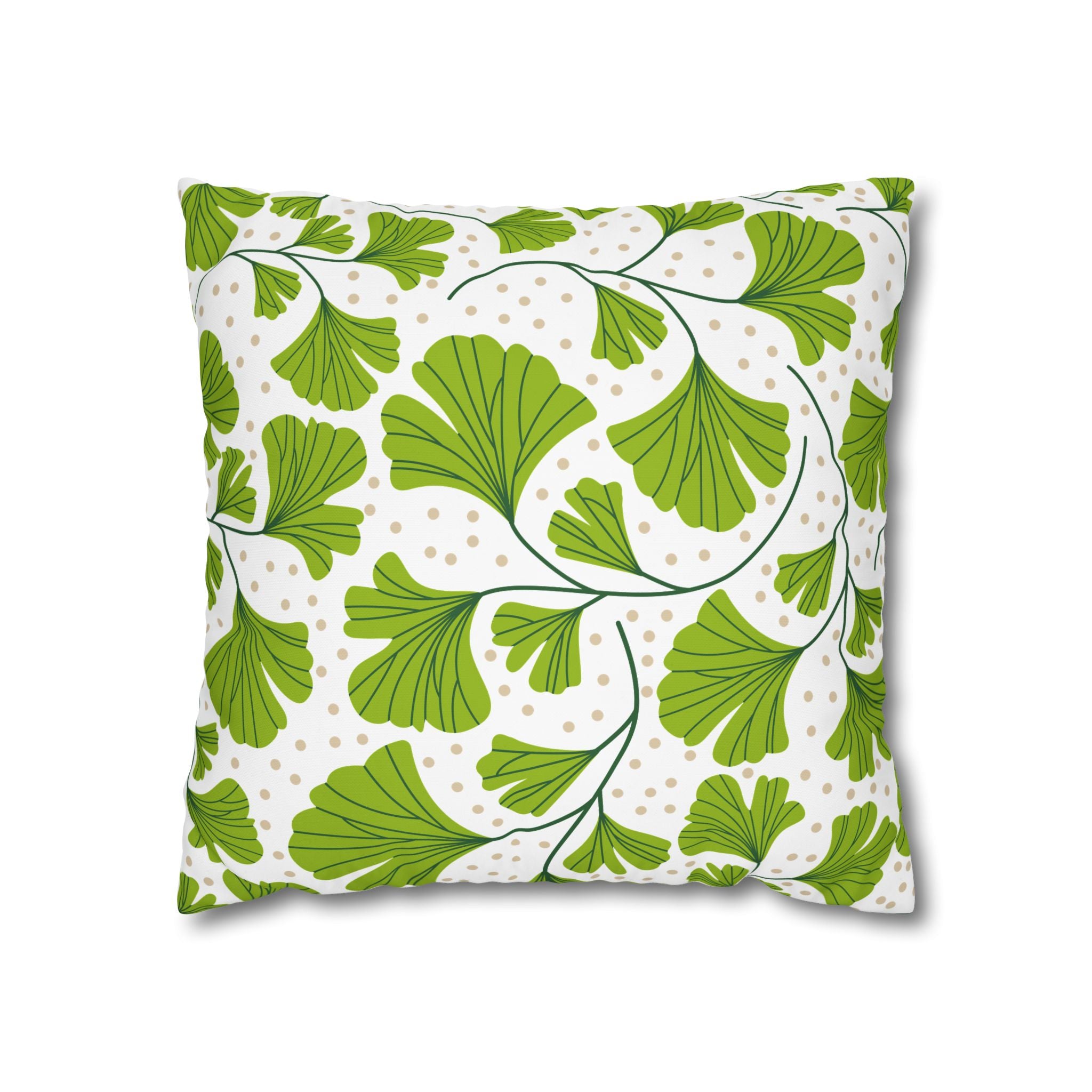 Ginkgo Biloba Pillowcase - Modern Botanical