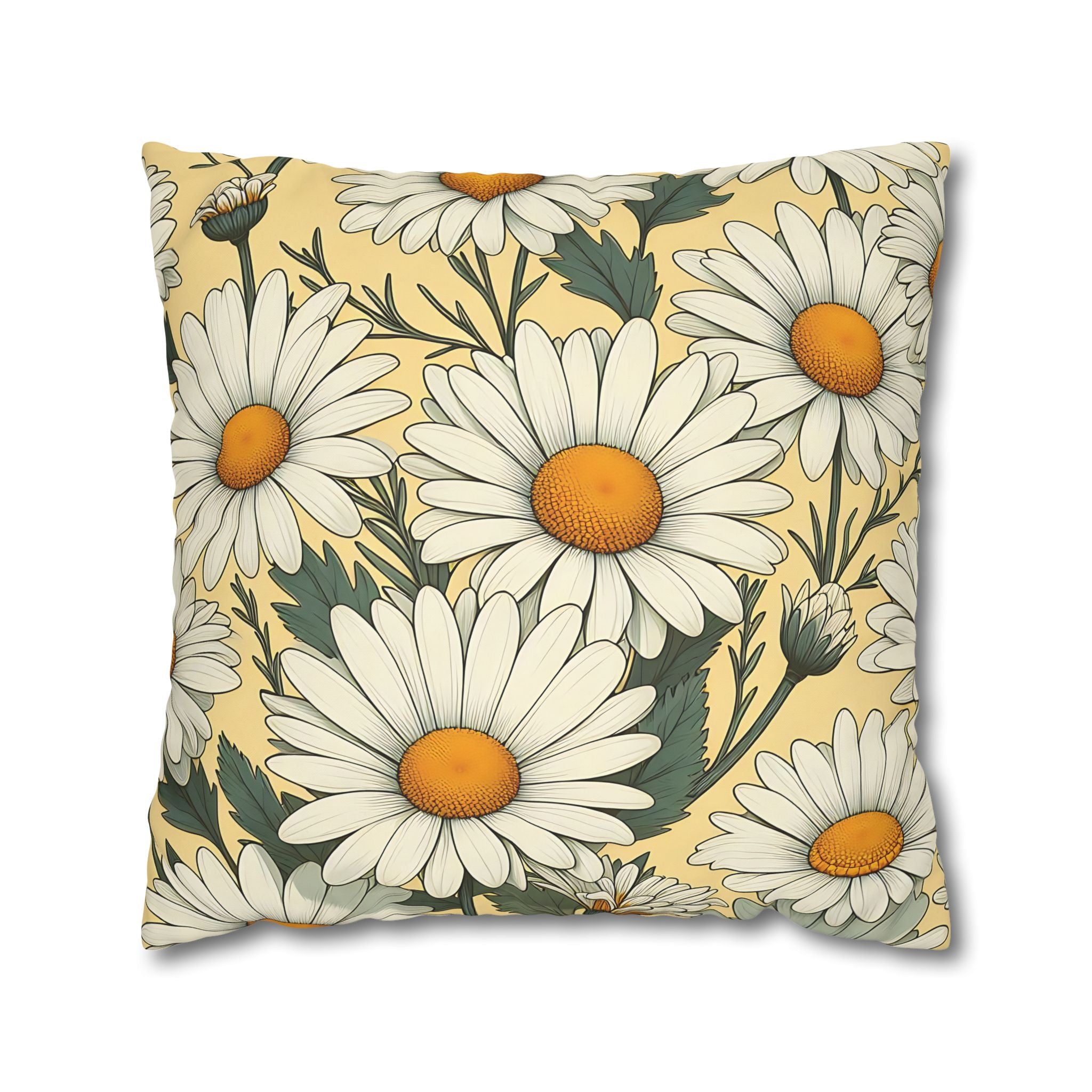 Daisy Delight Pillowcase - Botanical Floral