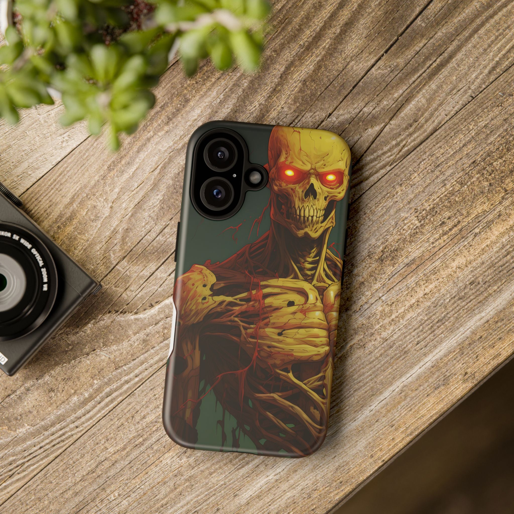 Undead Horror Hexagon iPhone Case