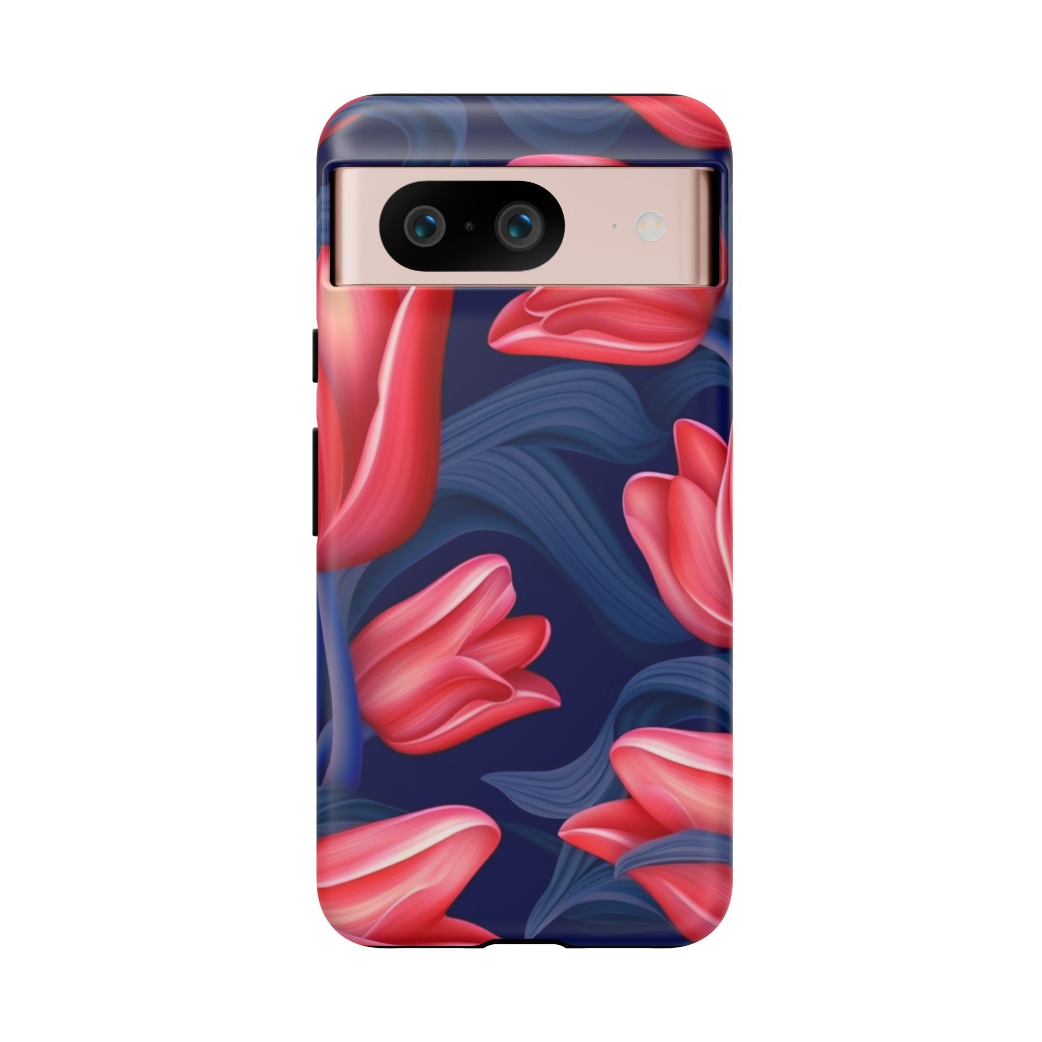 Vibrant Red Tulips Google Pixel Case (All Models)