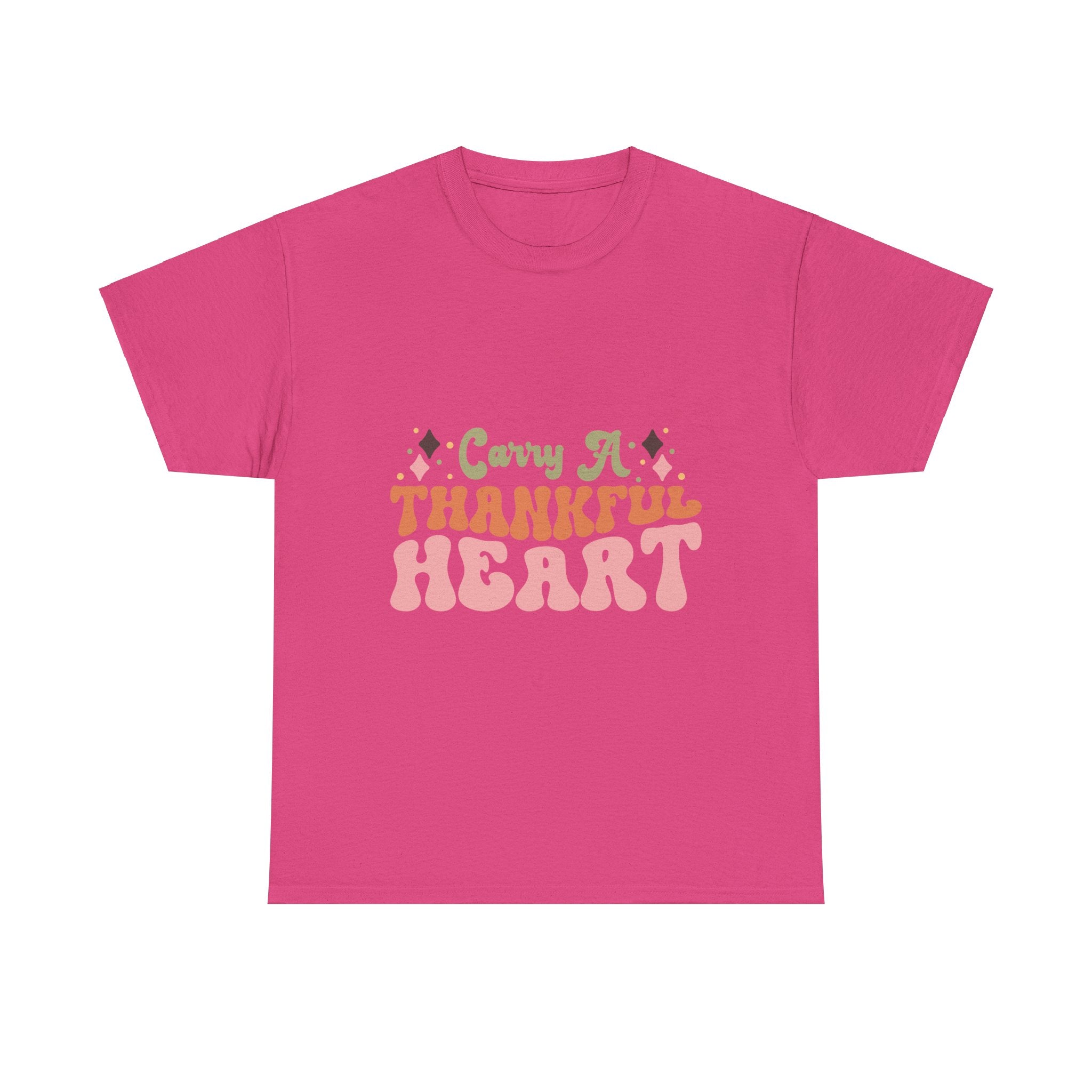 Carry A Thankful Heart Thanksgiving Tee