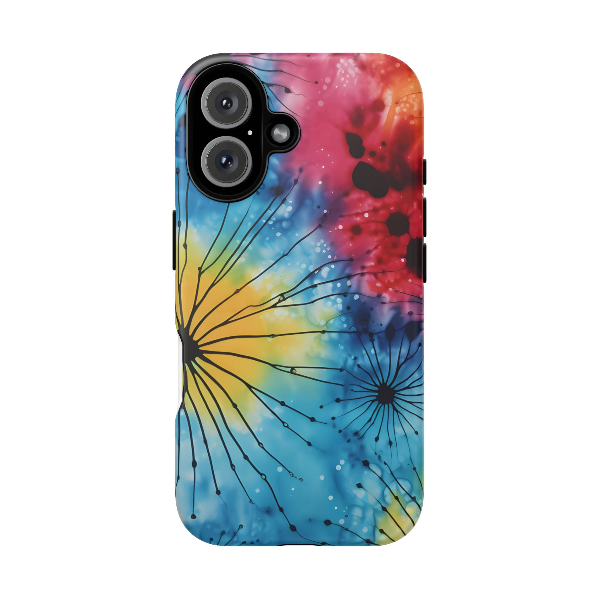 Cosmic Bloom Hexagon Stone iPhone Case