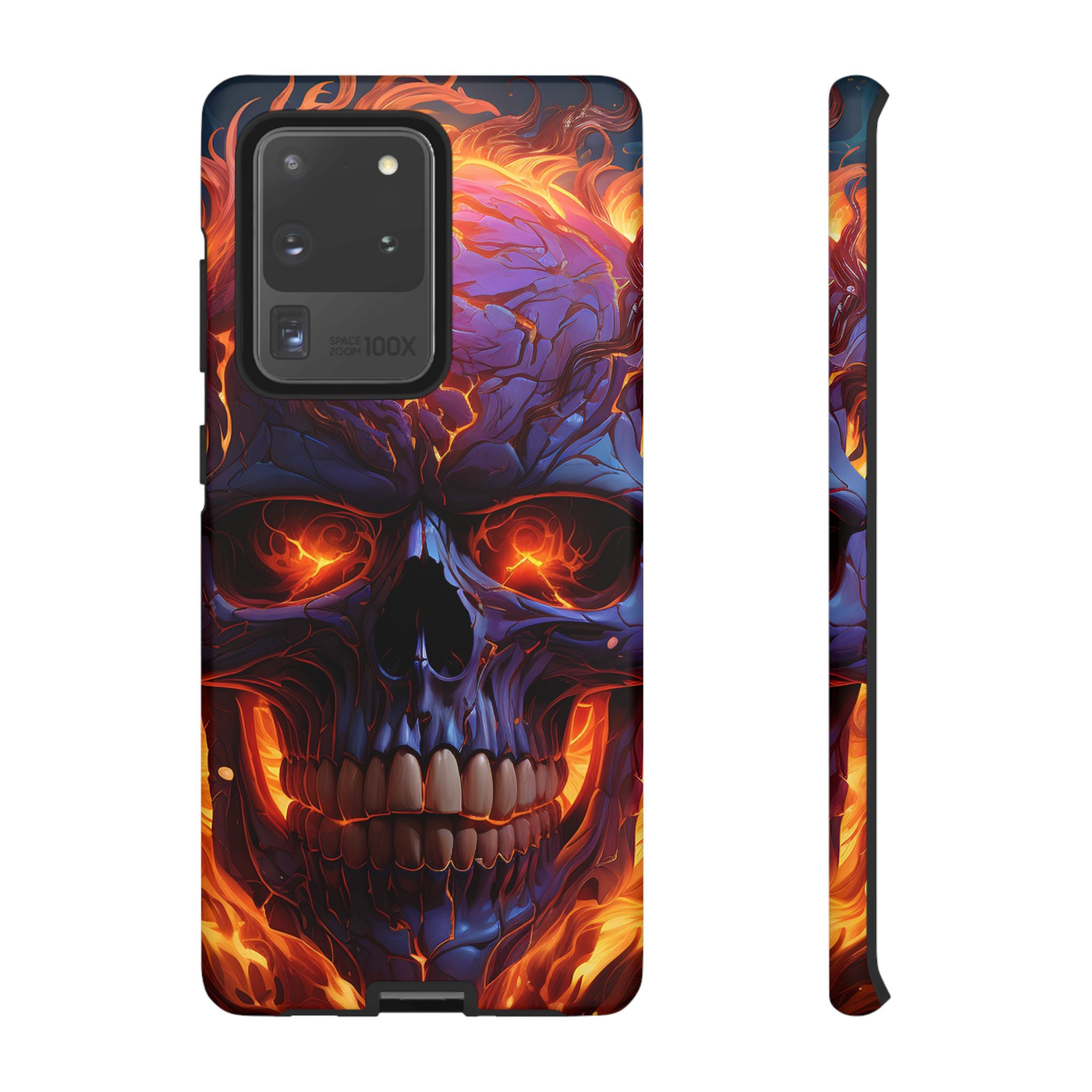 Fiery Skull Samsung Case