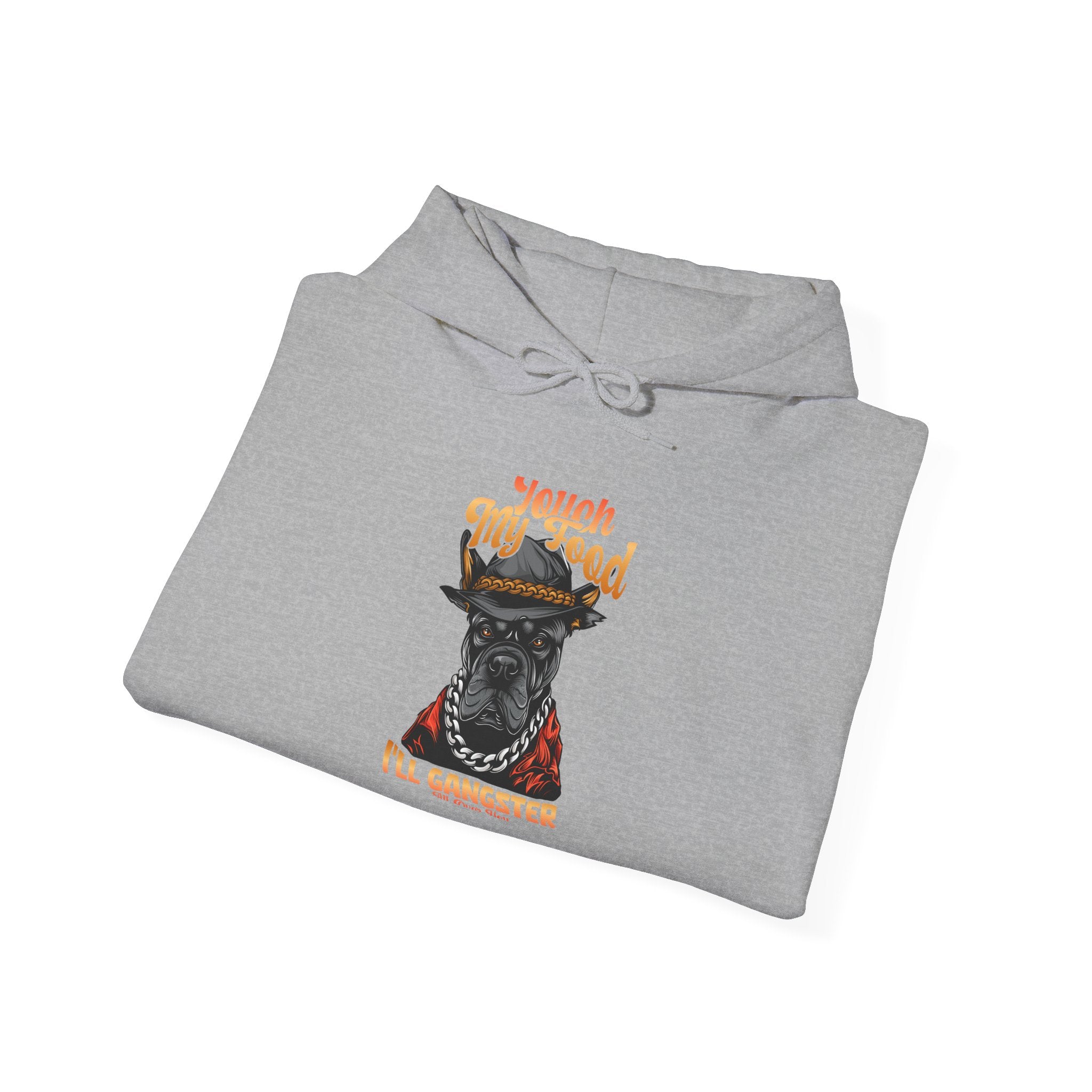 Gangster Dog Hoodie - Touch My Food