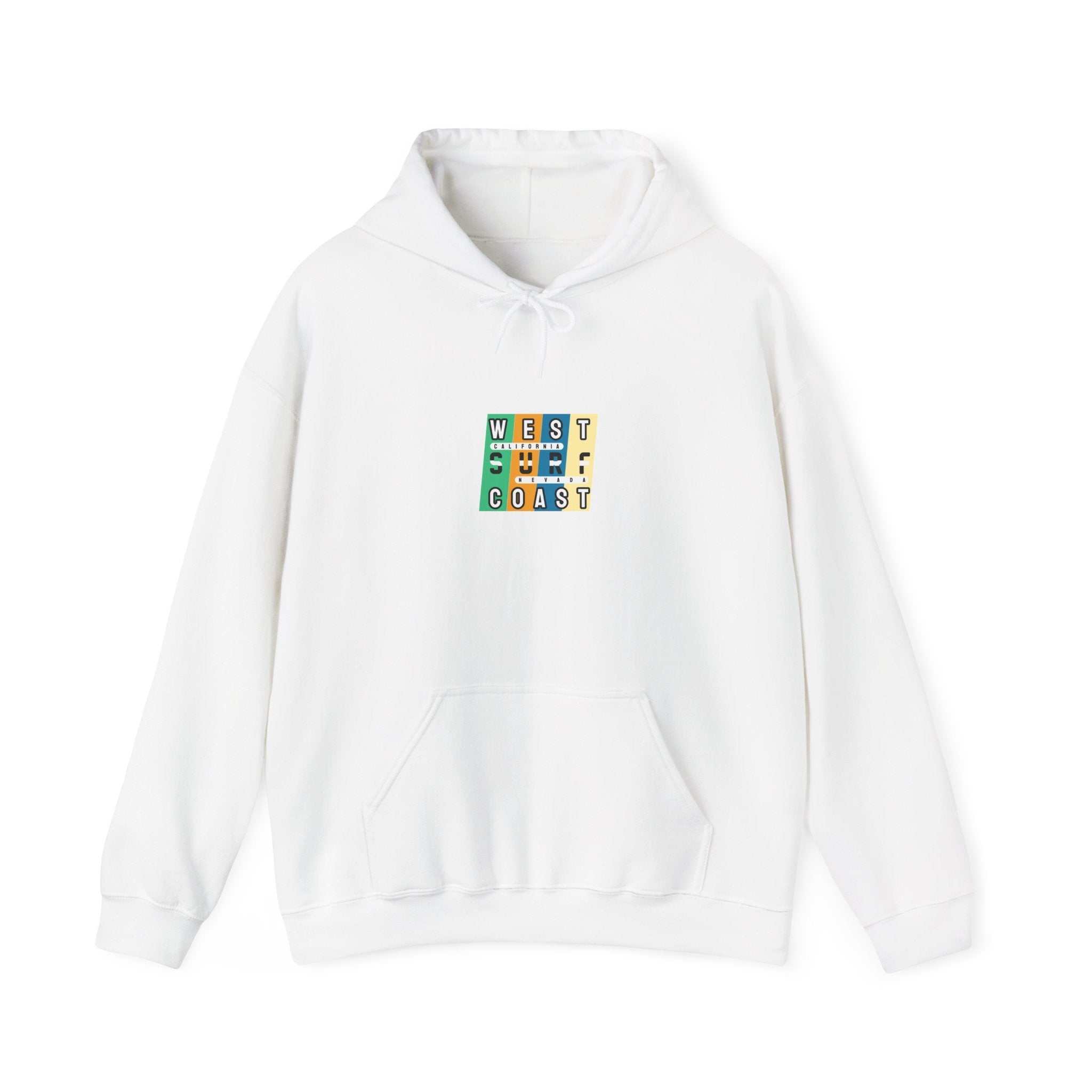 West Coast Surf Hoodie - CA & NV