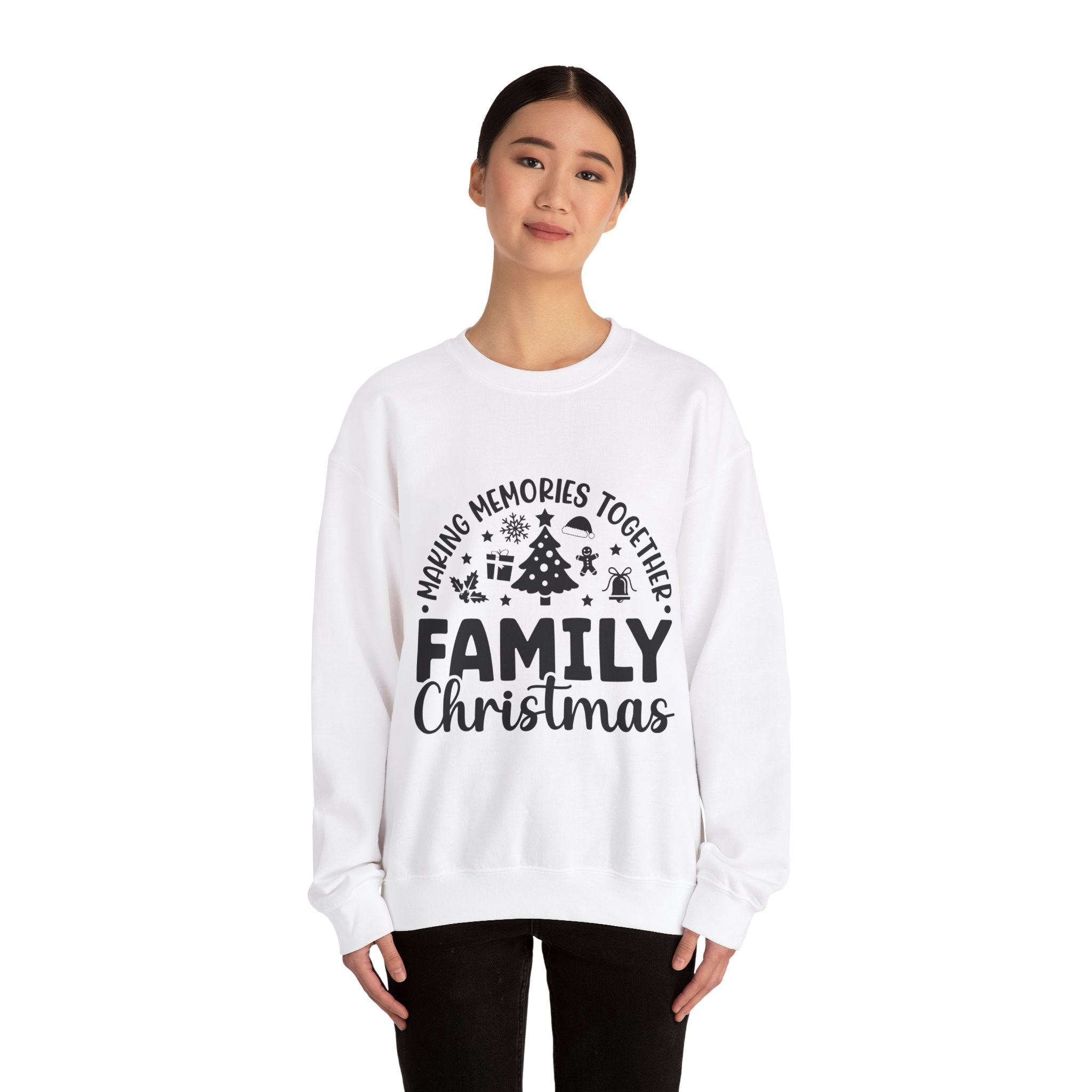 Family Christmas Sweatshirt: Making Memories