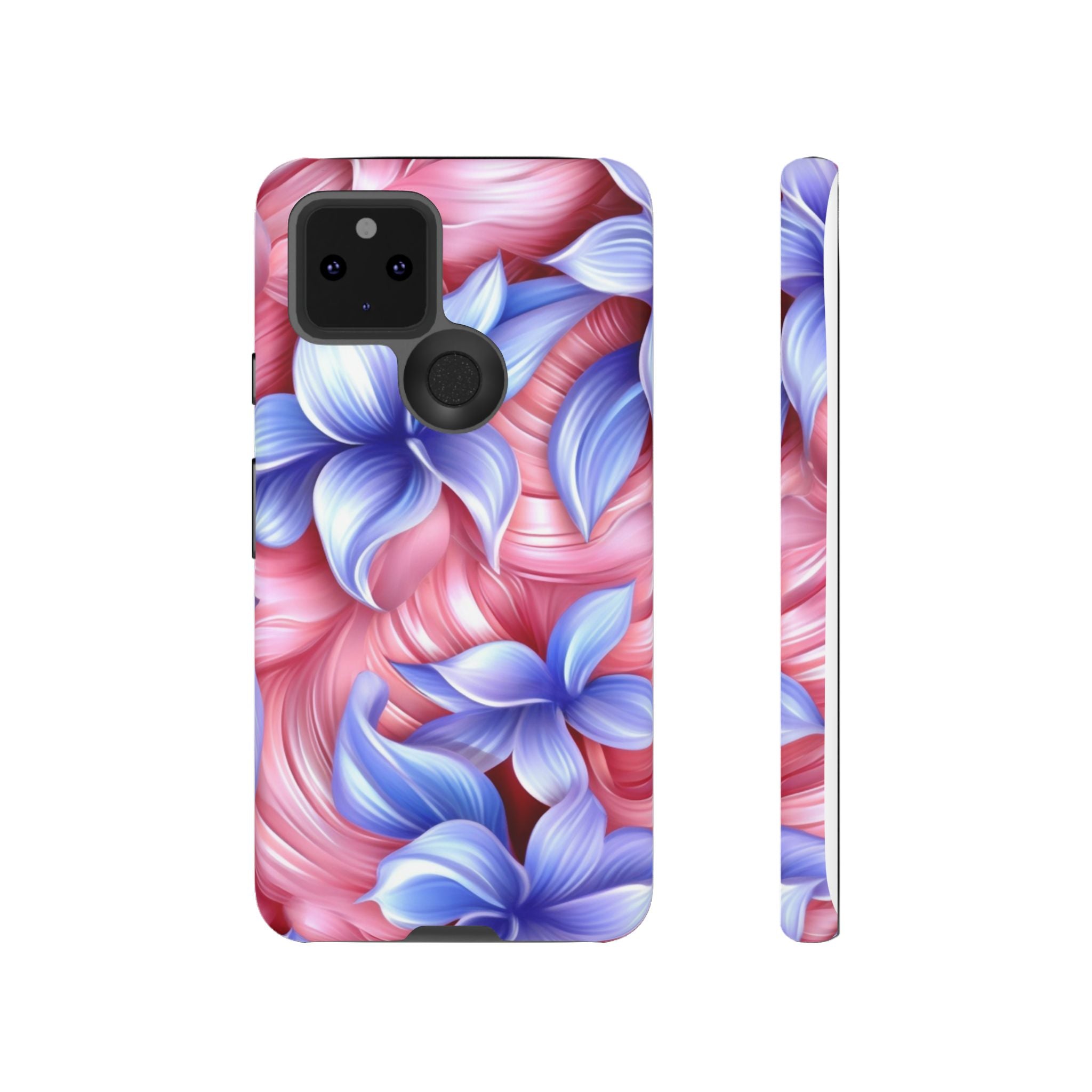 Whimsical Pink Flower Google Pixel Case (All Models)