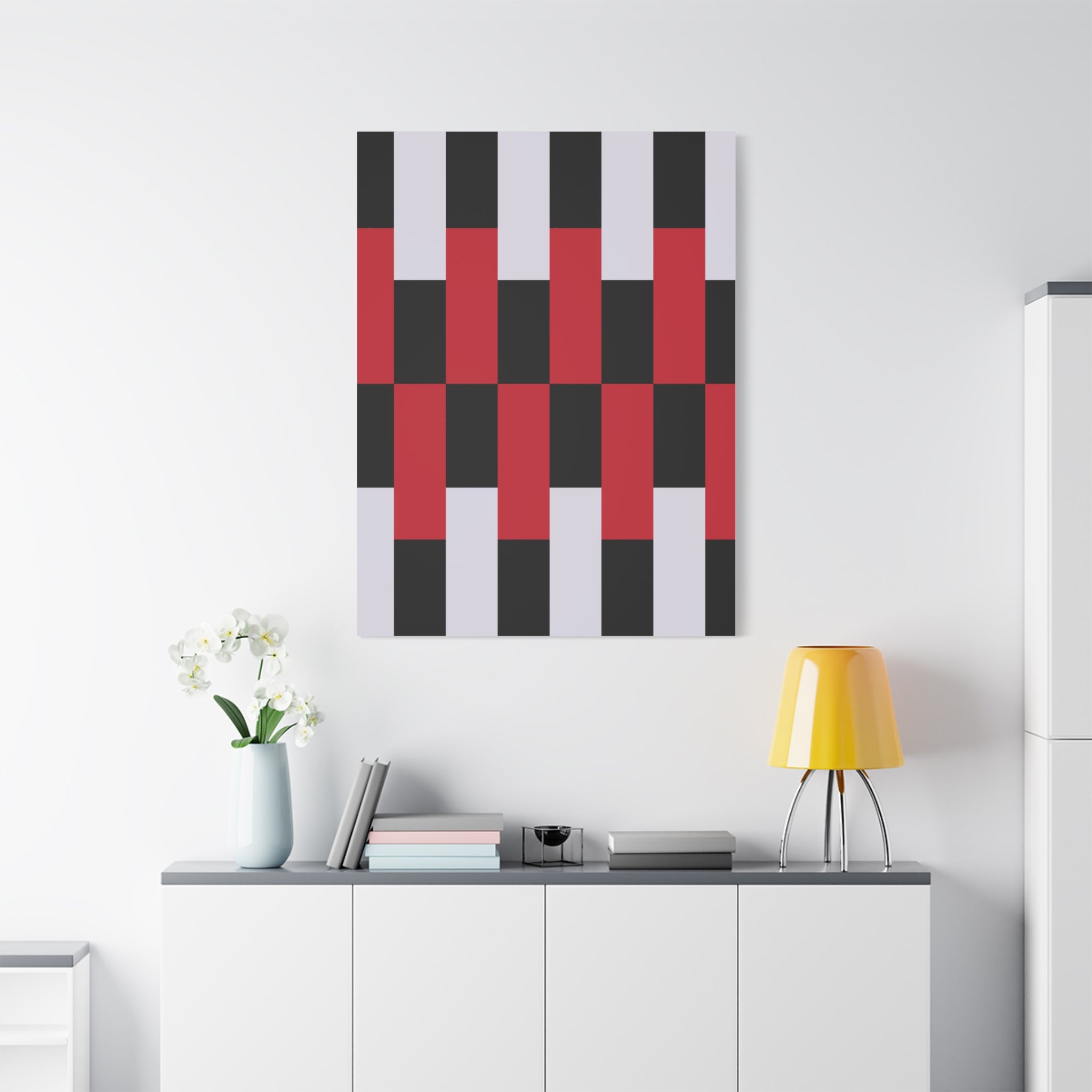 Abstract Geometric Canvas Art Print